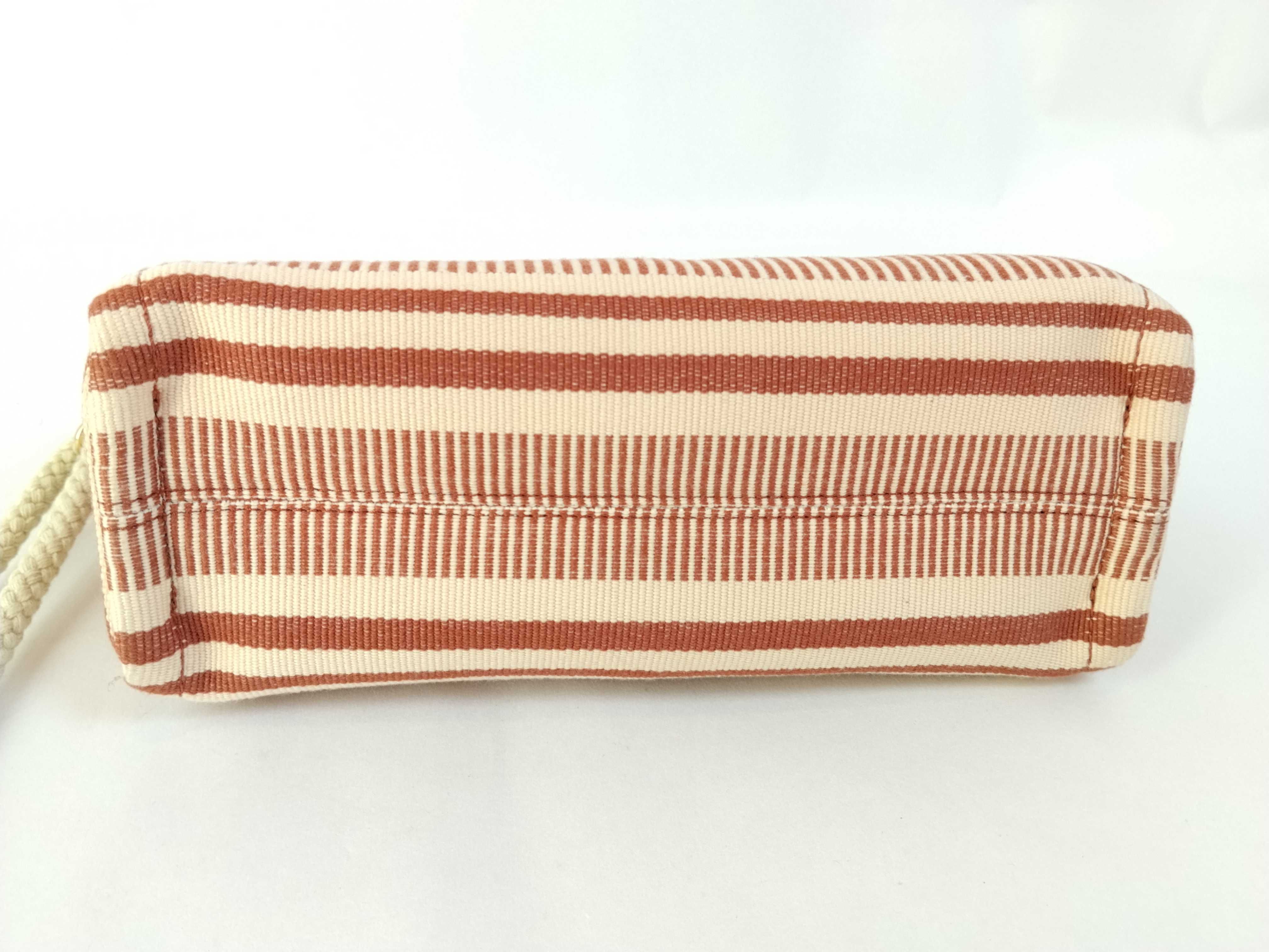 Thai Pouch 10M552FVV Triomphe Stripe Textile Pouch — view 7