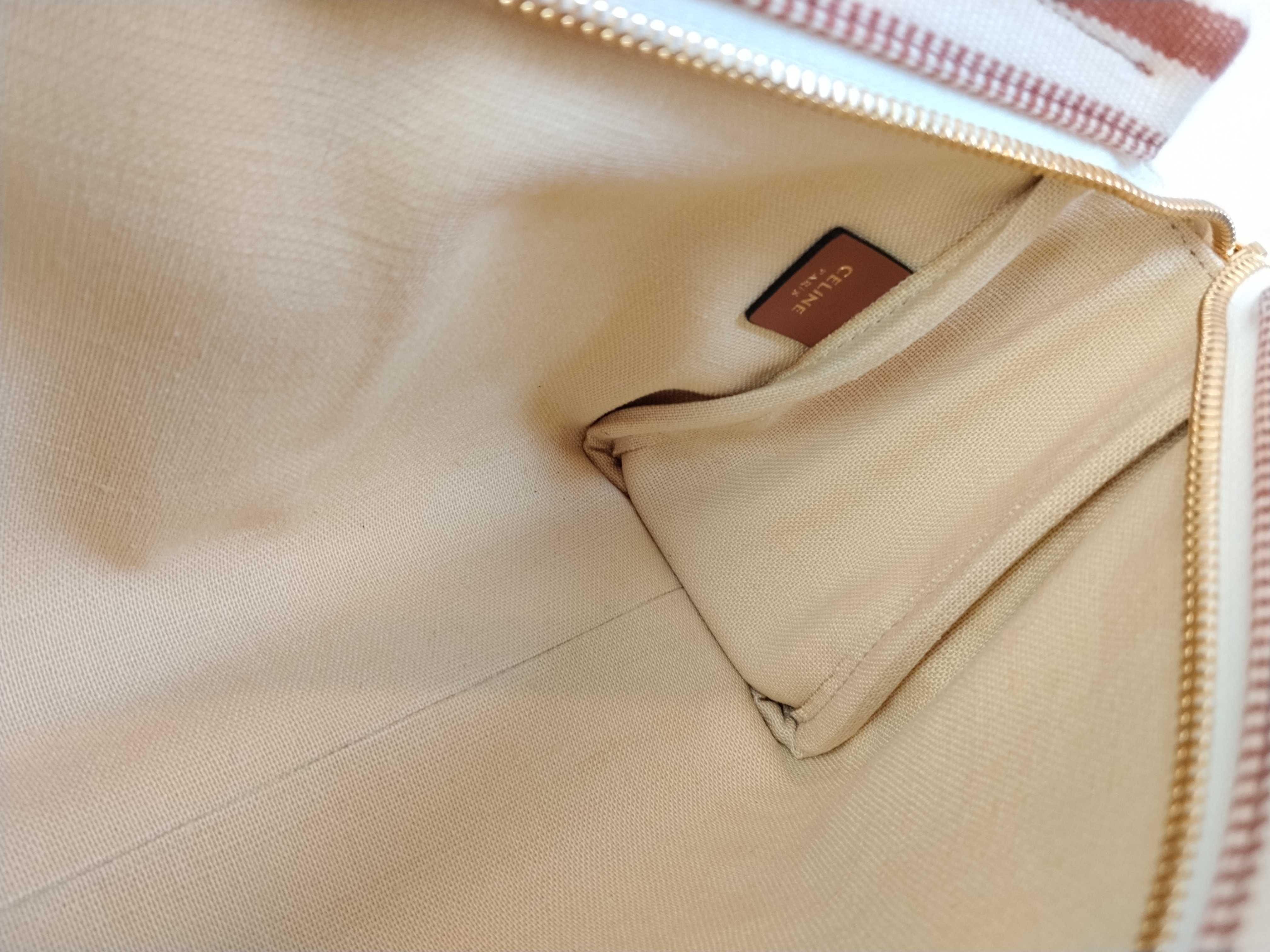 Thai Pouch 10M552FVV Triomphe Stripe Textile Pouch — view 10