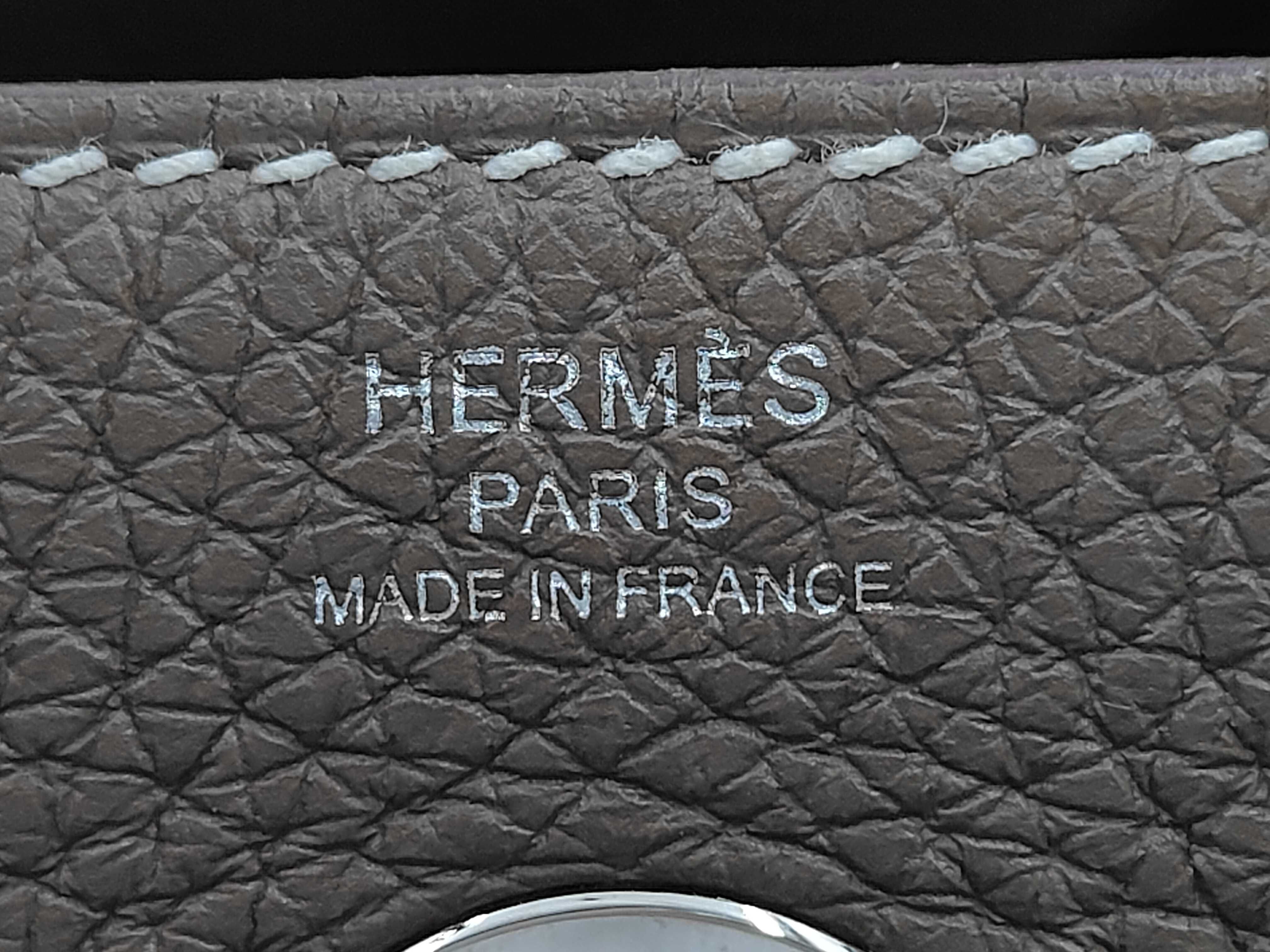 Lindy 26 Taurillon Etoupe Silver Hardware Z Stamp Bag — view 10