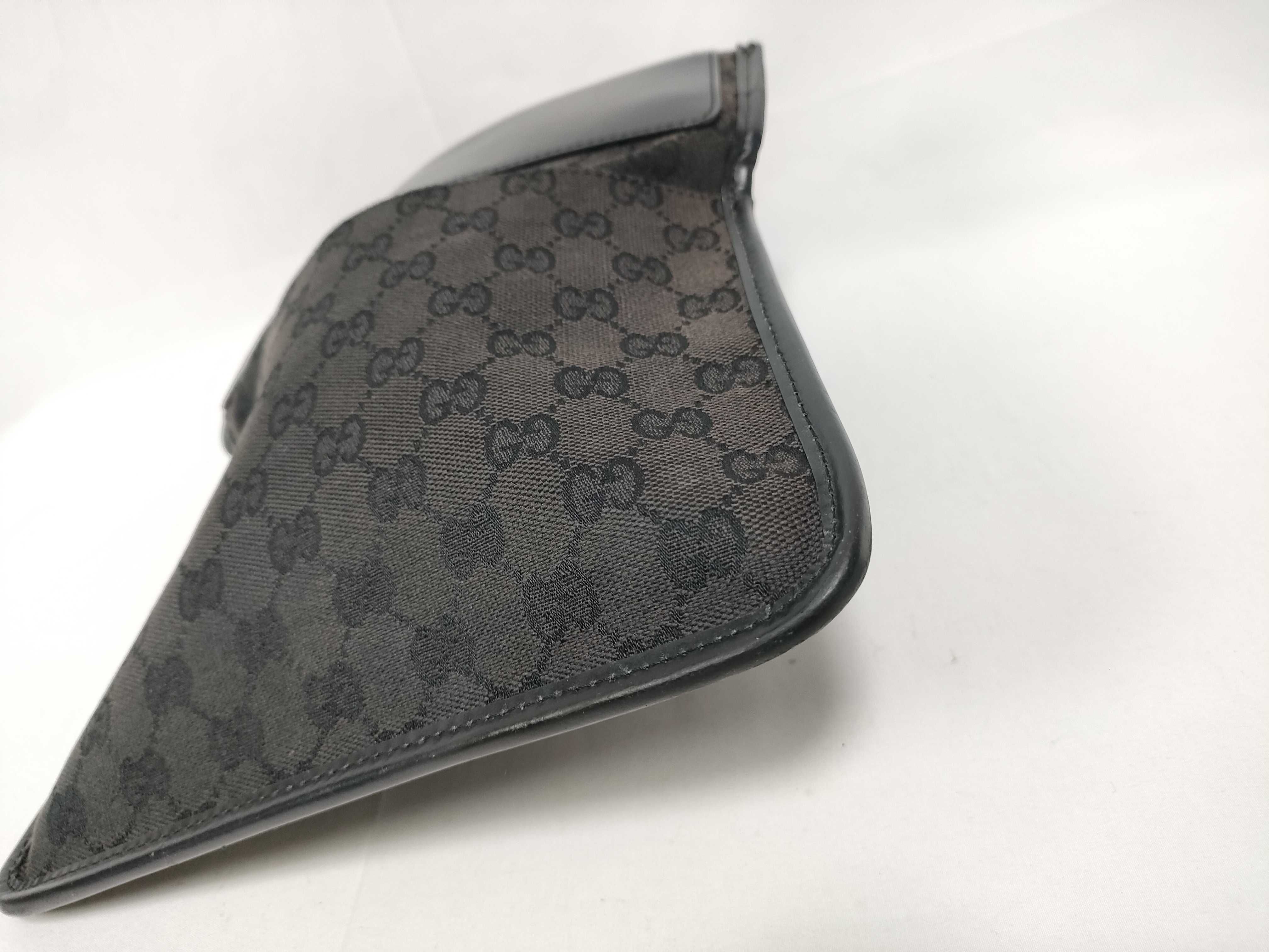 GG Canvas Shoulder Bag, Black — view 4