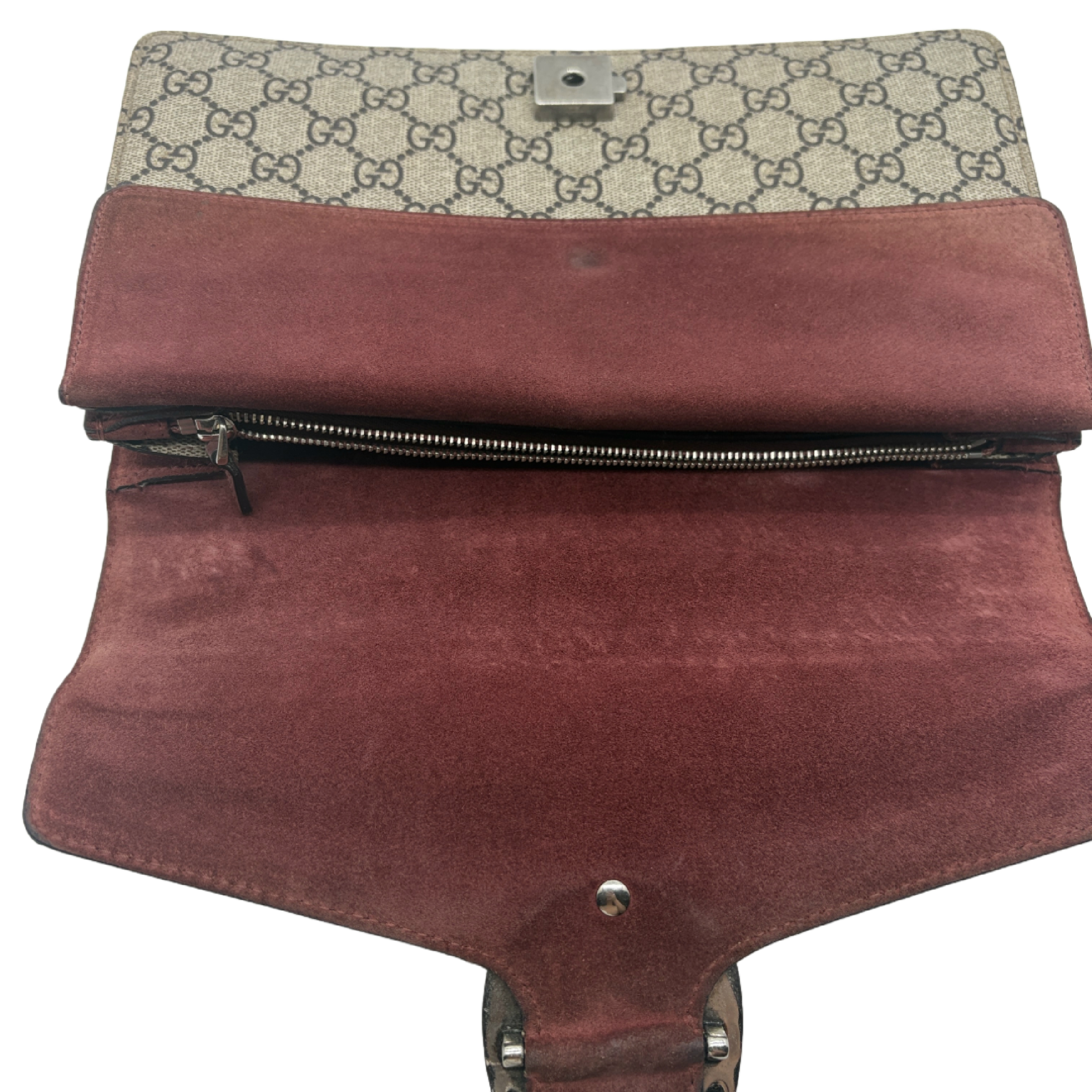 Dionysus GG Supreme Flower Print Chain Shoulder Bag — view 11