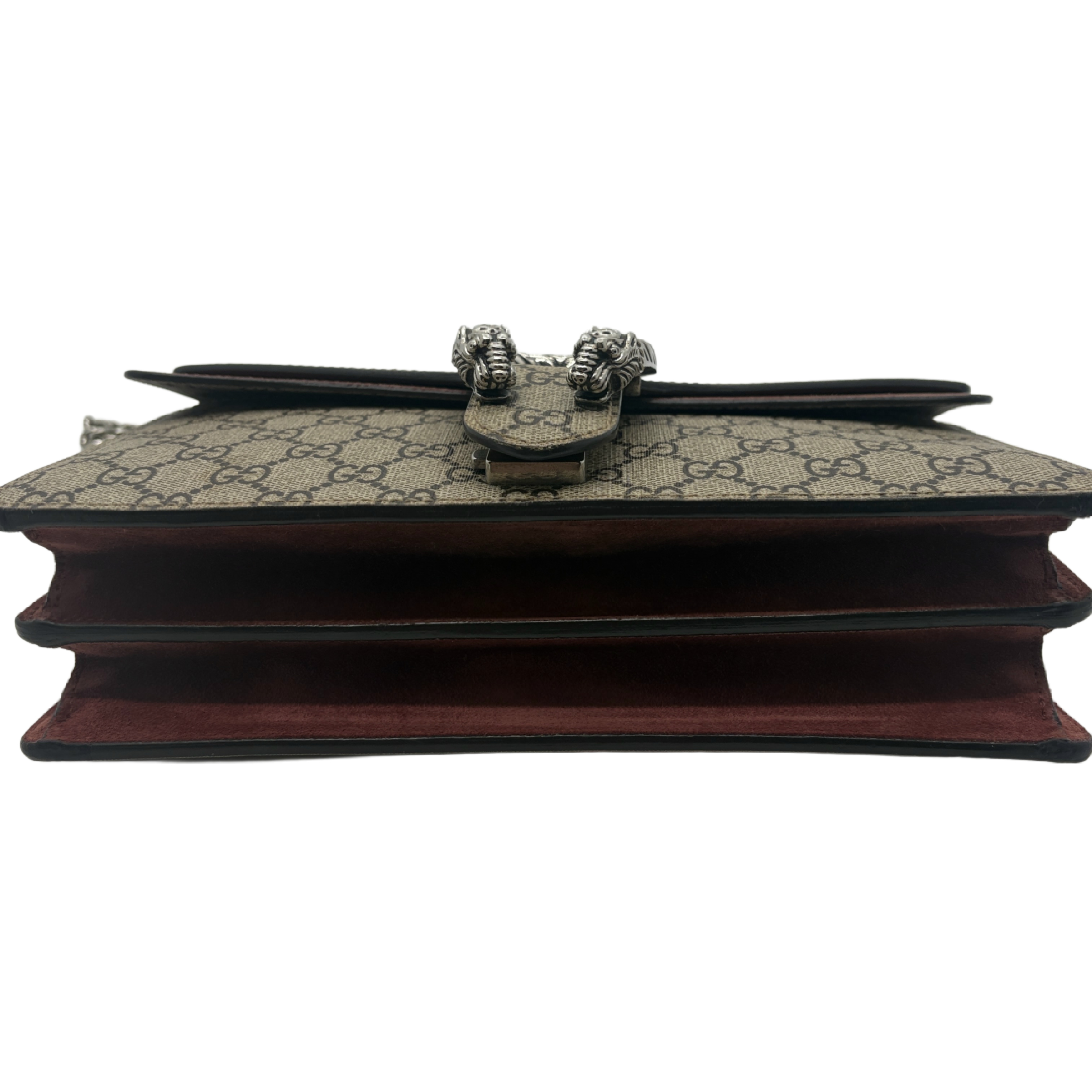Dionysus GG Supreme Flower Print Chain Shoulder Bag — view 7