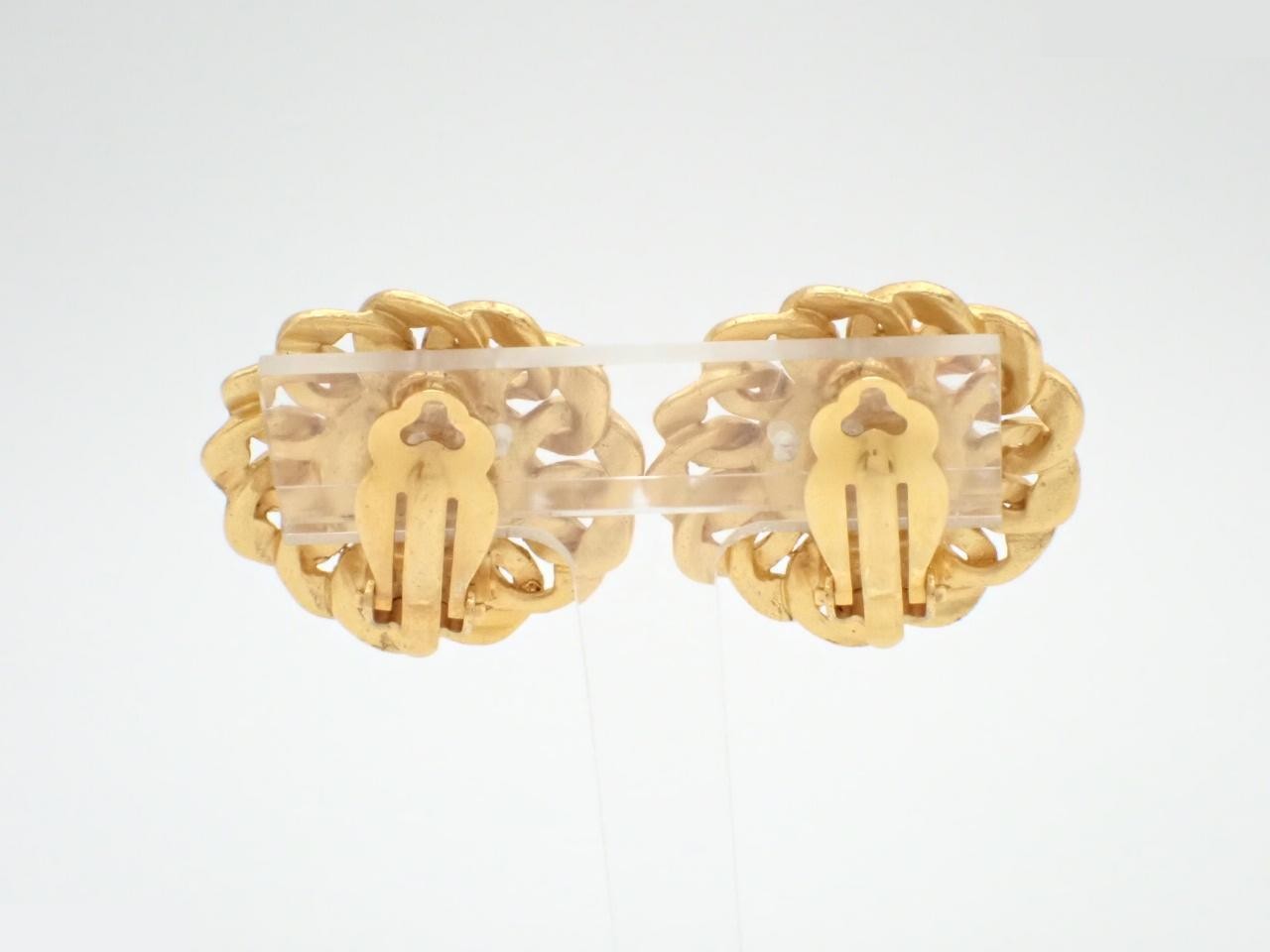 Pearl Coco Mark Earrings — view 2