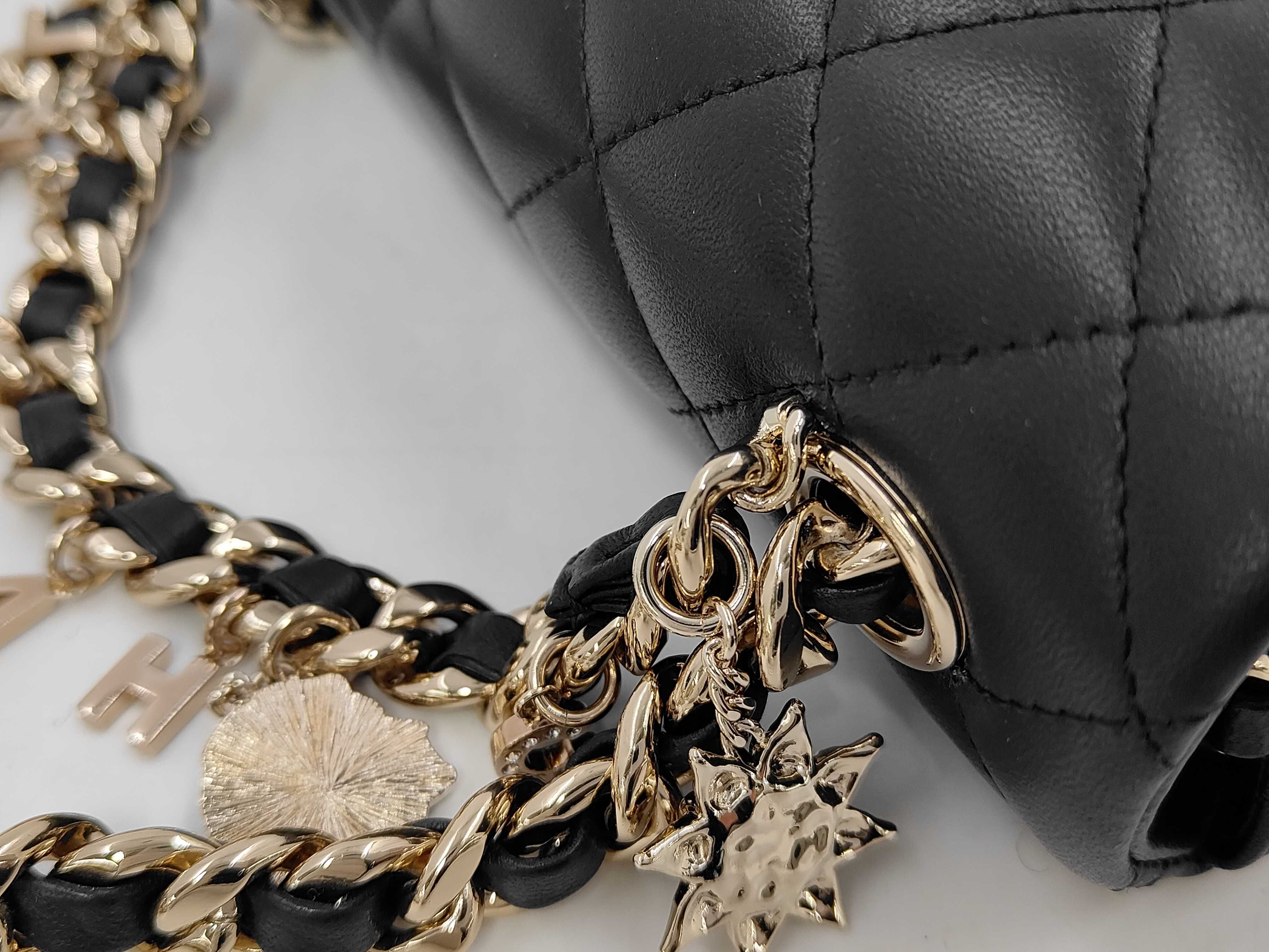 Lambskin Matelassé 20 Limited Edition Shoulder Bag with Charm — view 5