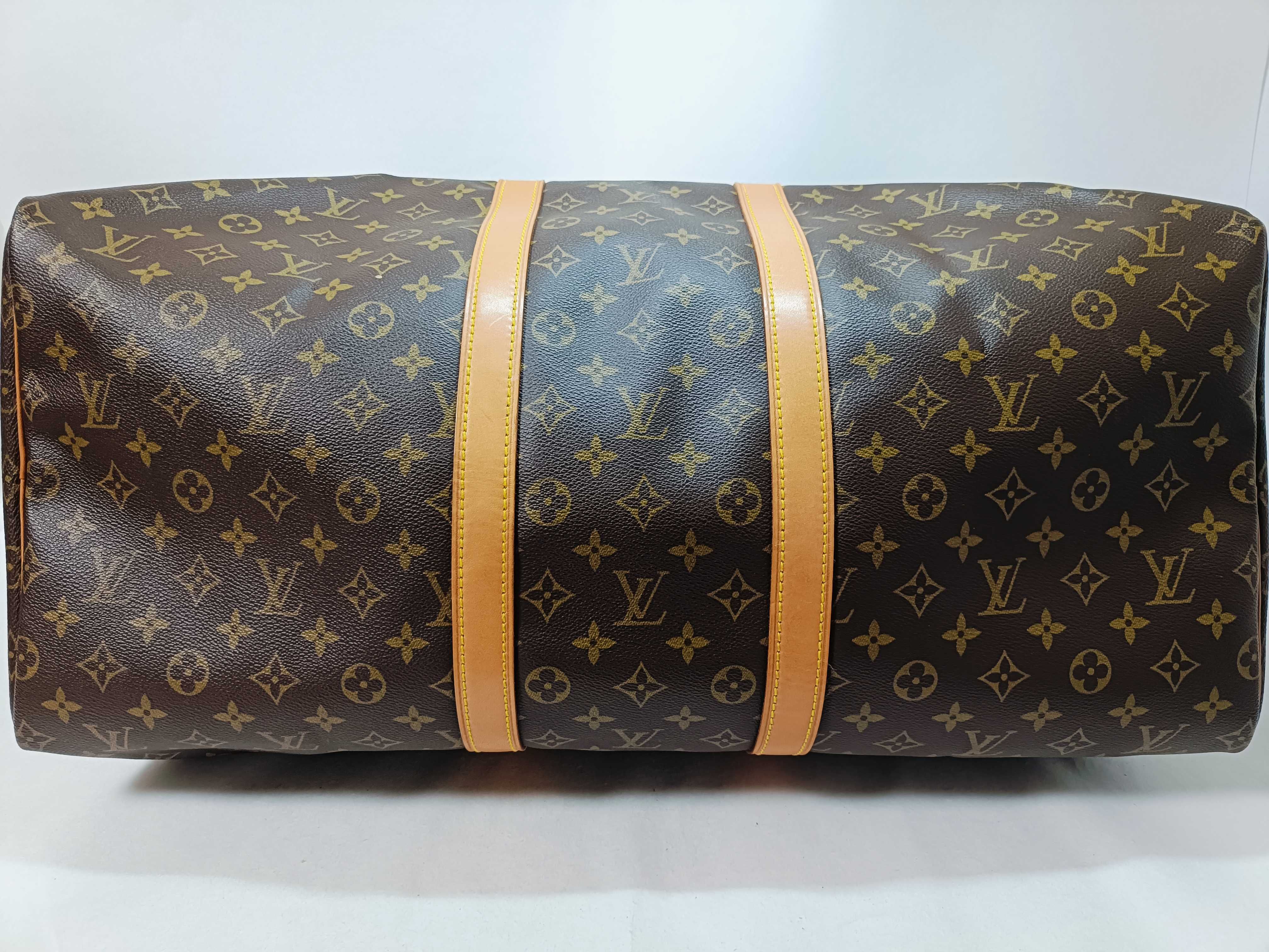 Monogram M41424 Keepall 55 Boston Bag — view 7