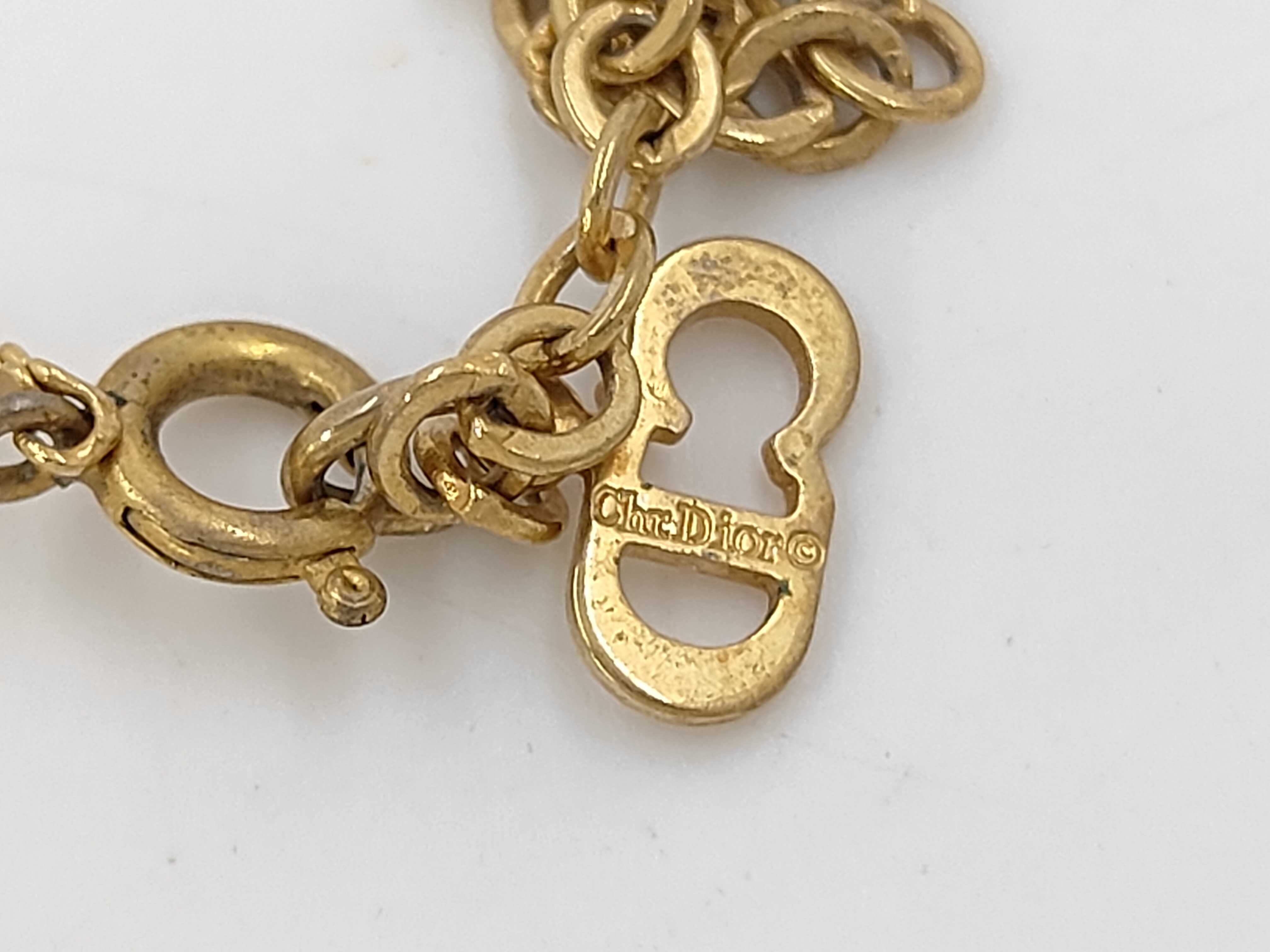 Necklace CD Rhinestone GP Necklace — view 5