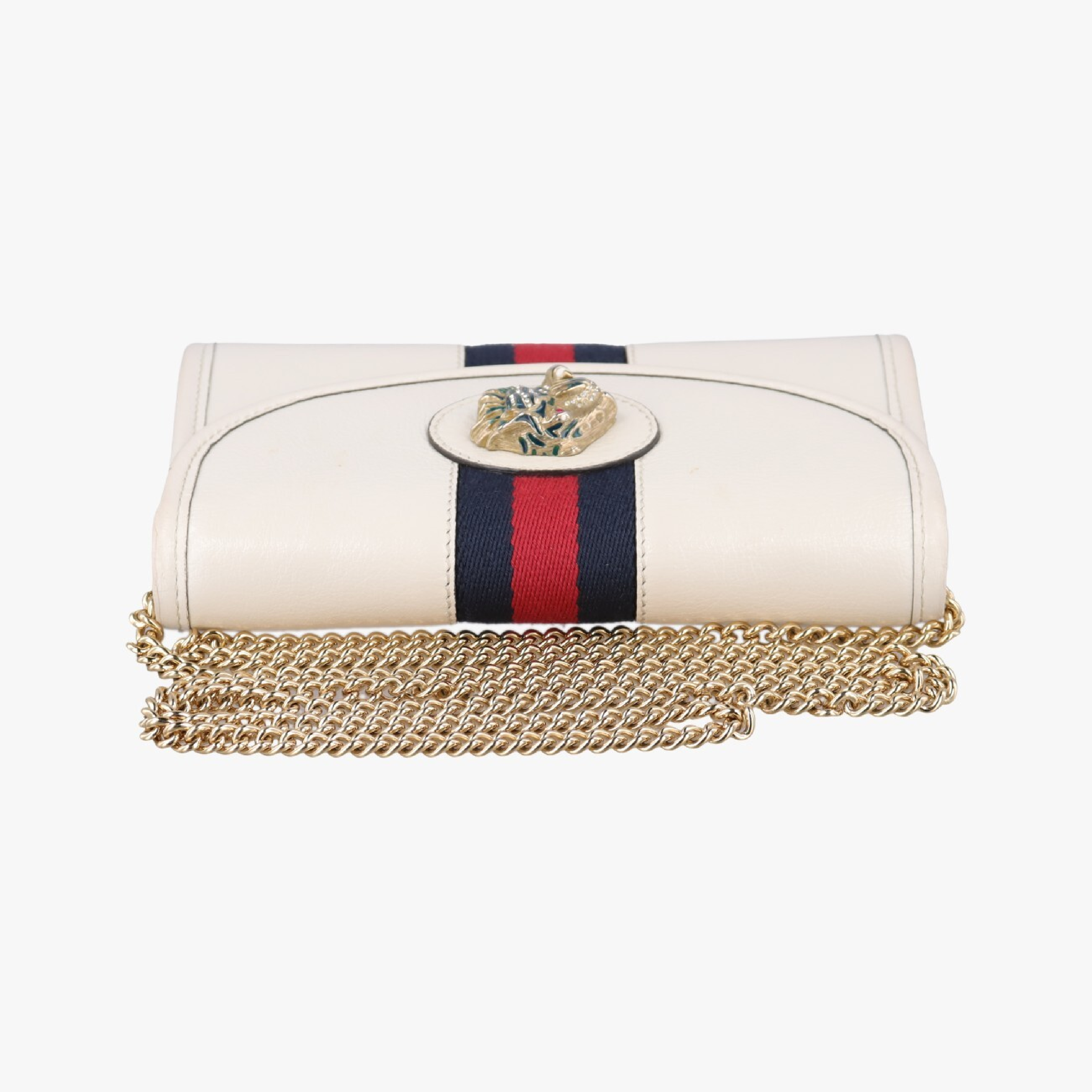 Raja White Leather Shoulder Bag 573797 — view 5