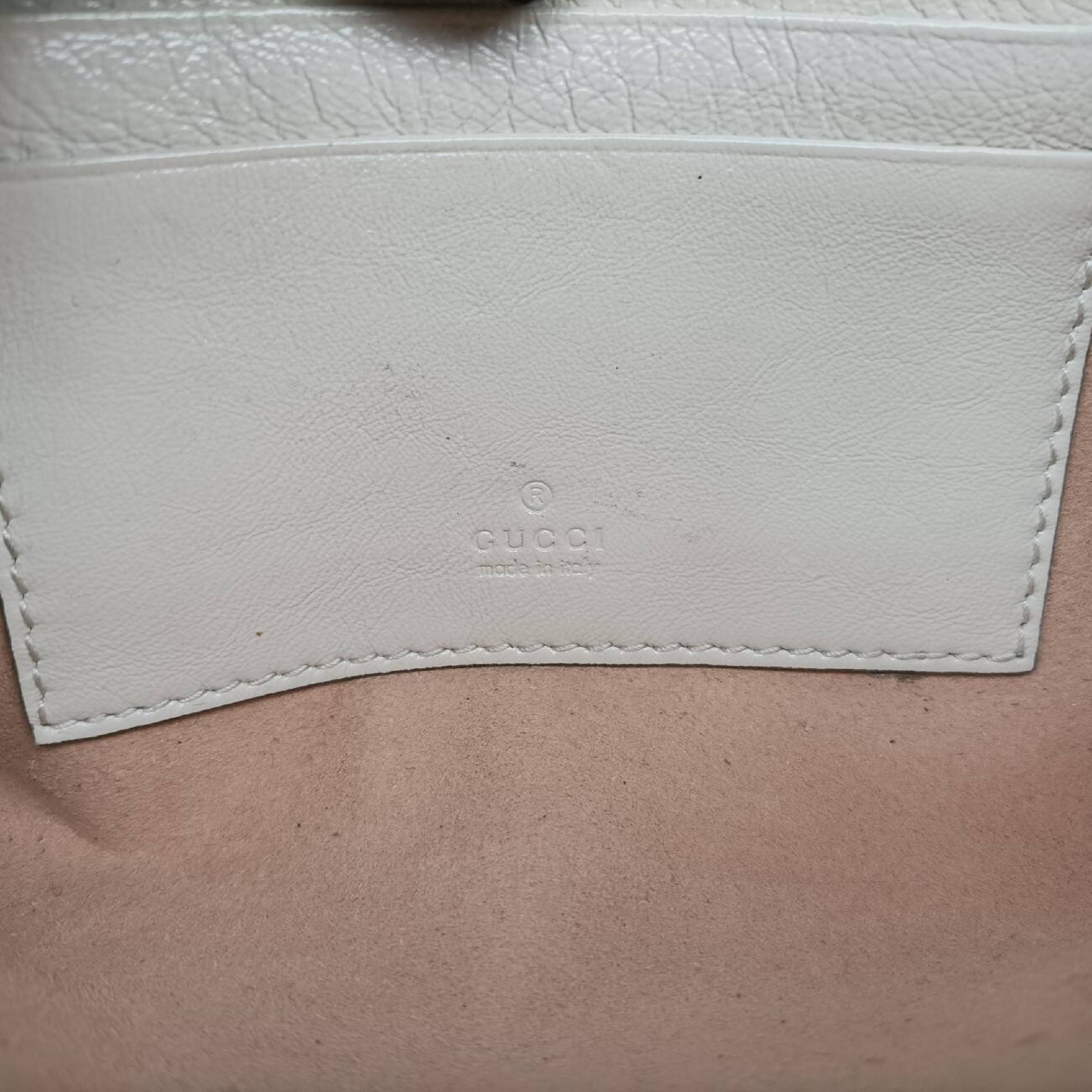 Raja White Leather Shoulder Bag 573797 — view 7