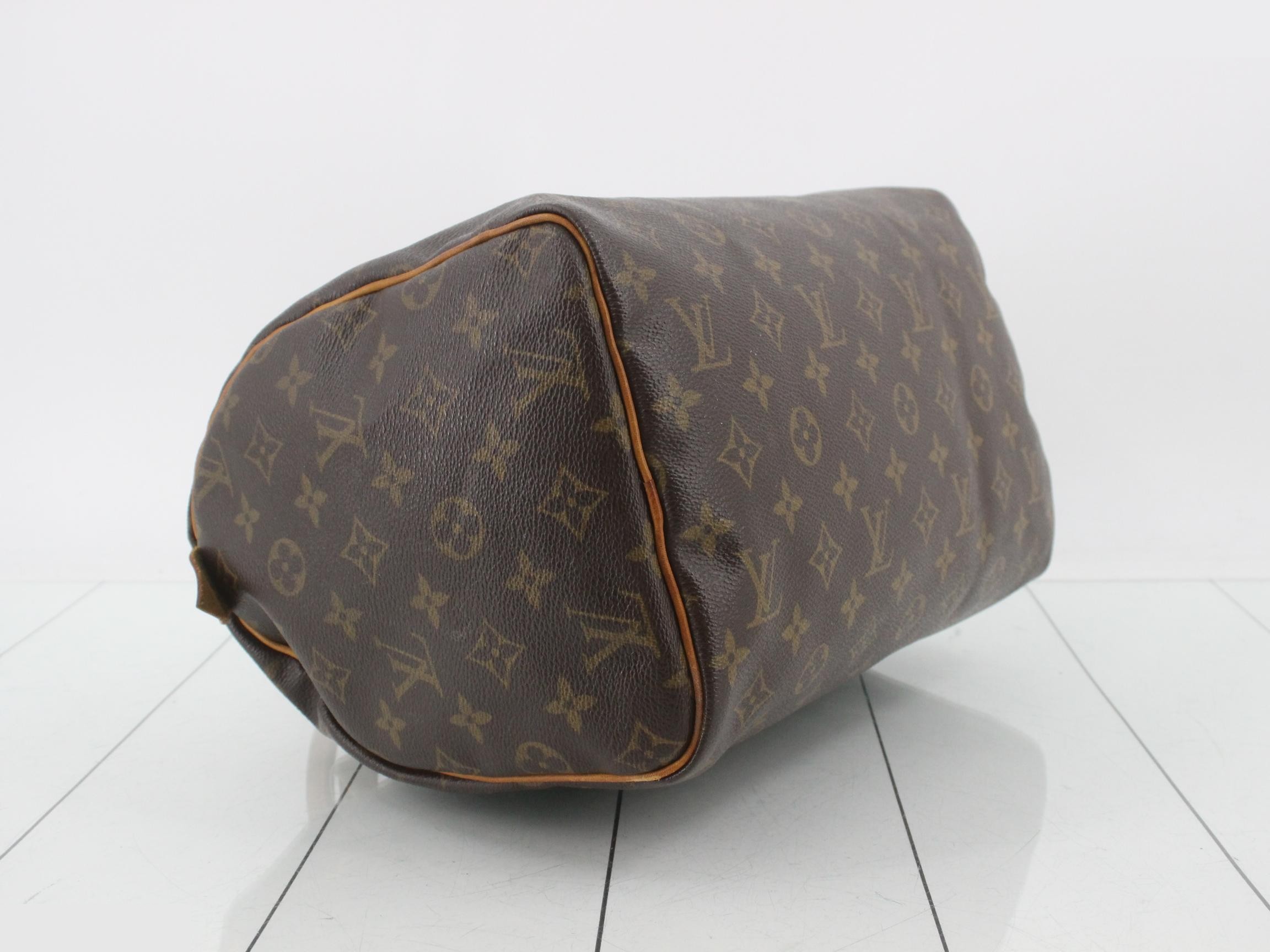 Speedy 30 Handbag, Monogram Boston Bag — view 5