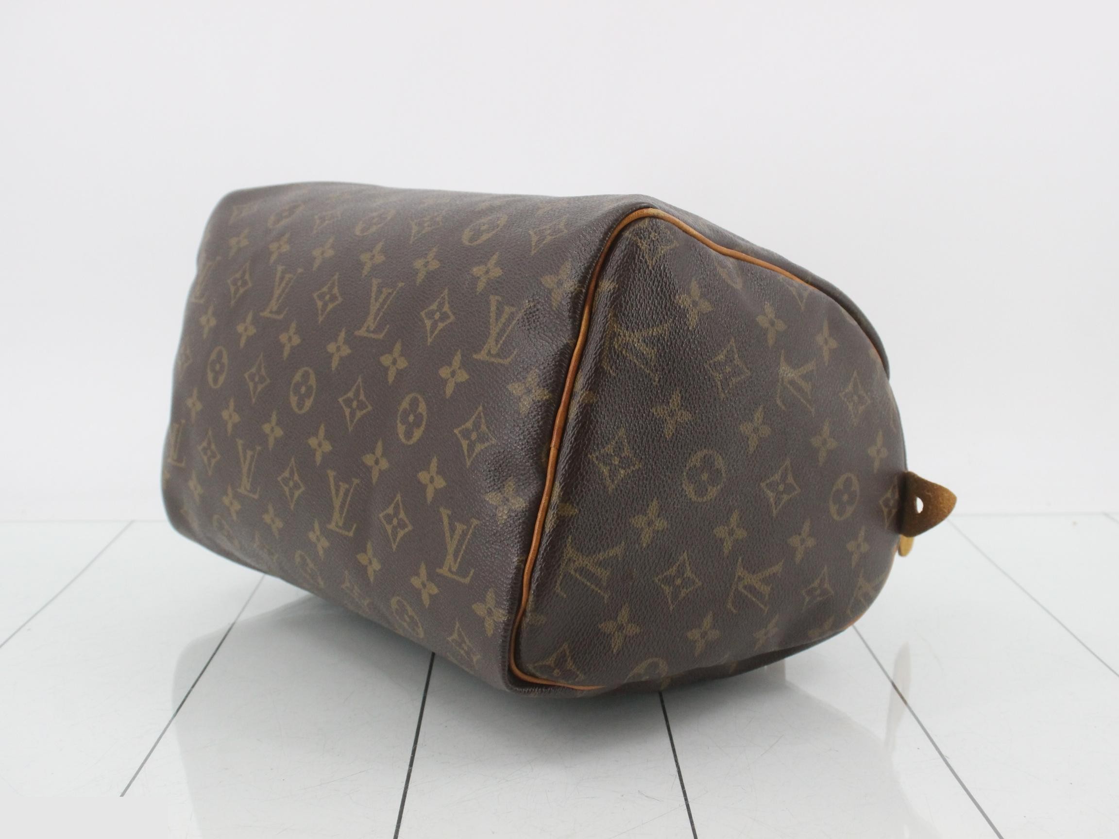 Speedy 30 Handbag, Monogram Boston Bag — view 6