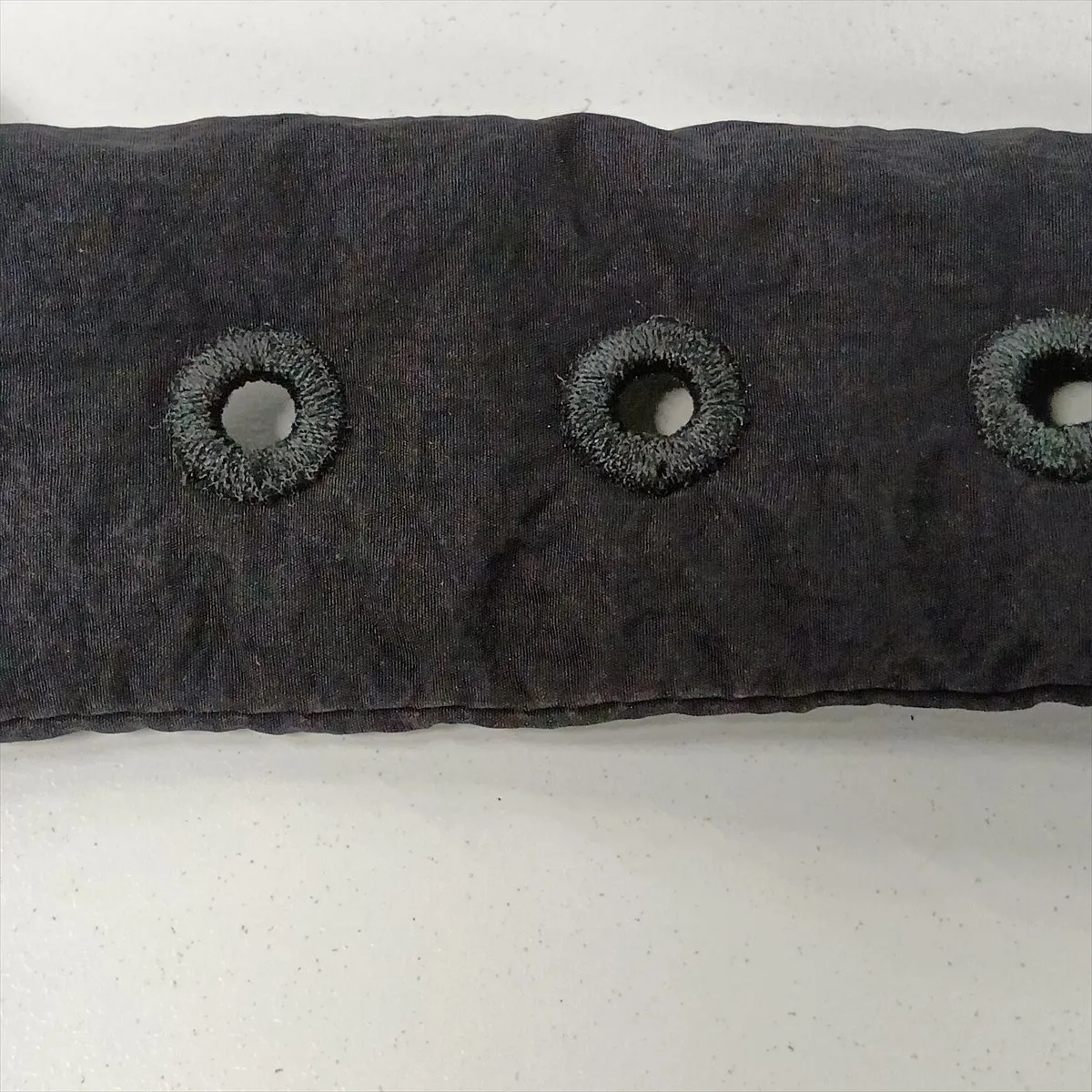 Maxi Intrecciato Padded Cassette Nylon Waist Pouch, Black — view 10
