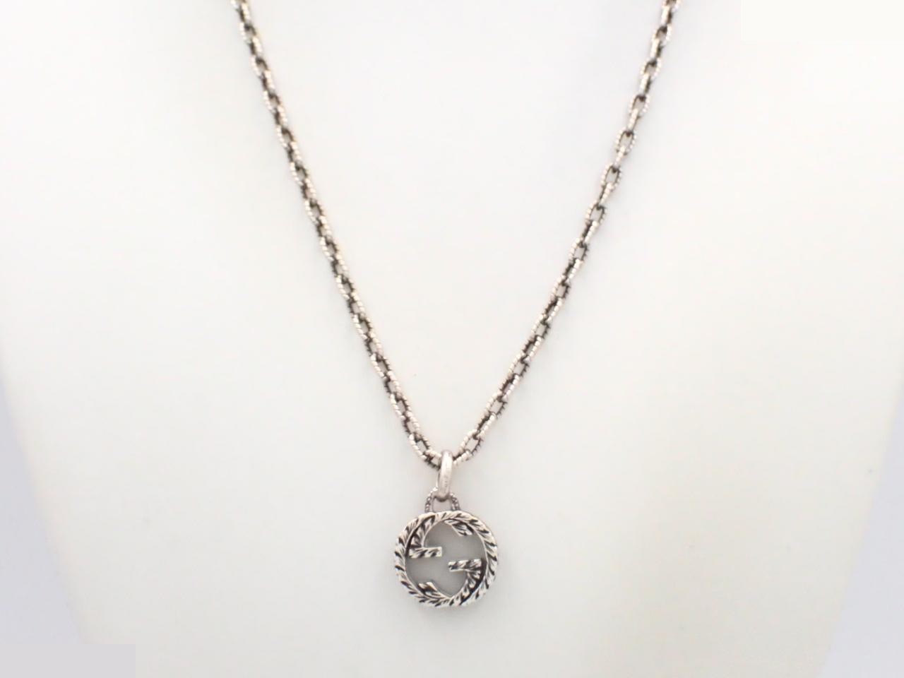 Interlocking Necklace, Sterling Silver (925), 18.4g — view 3
