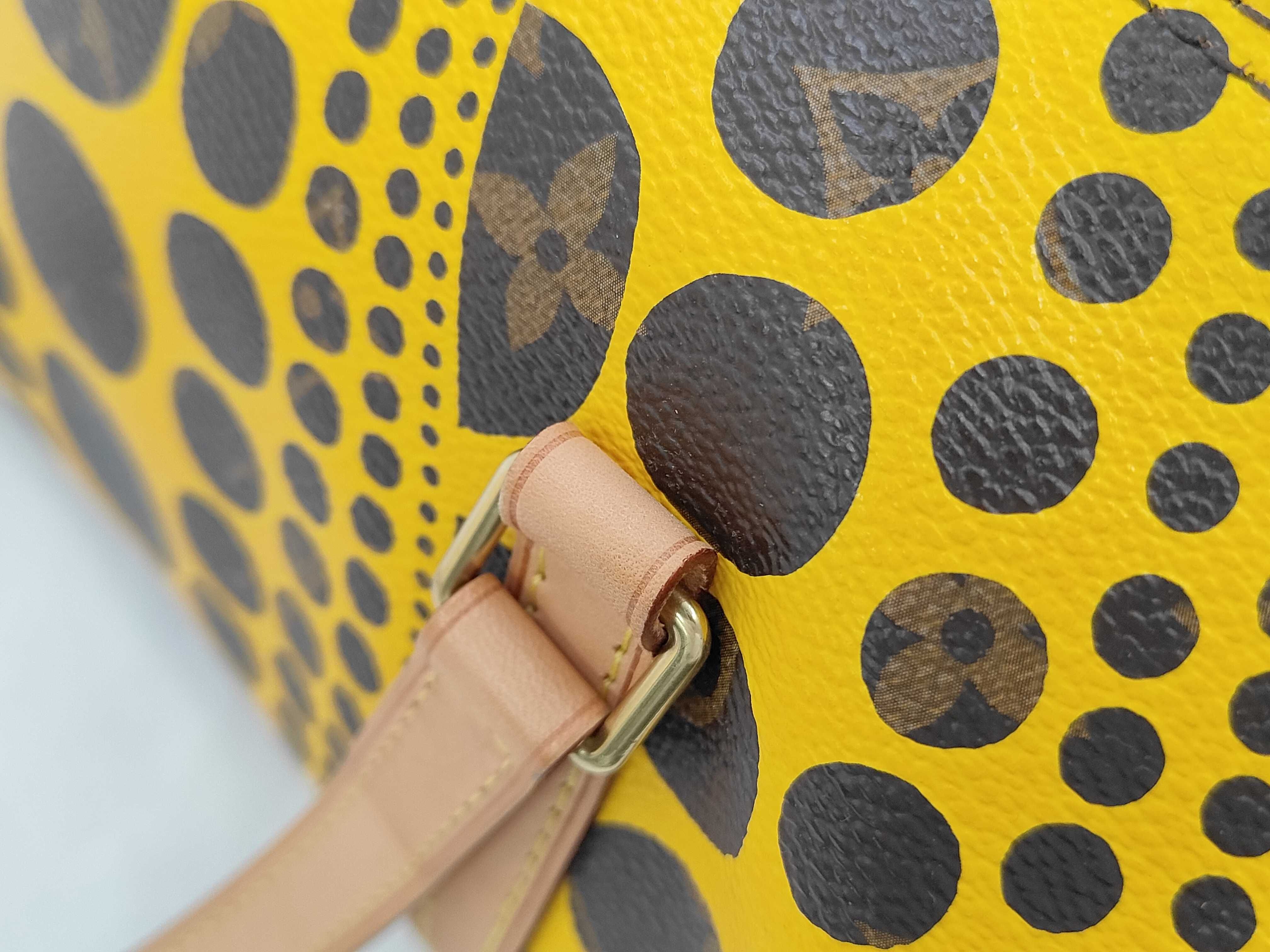 Yayoi Kusama Monogram Pumpkin Dot Papillon 30 M40688 MB2192 Shoulder Bag — view 7
