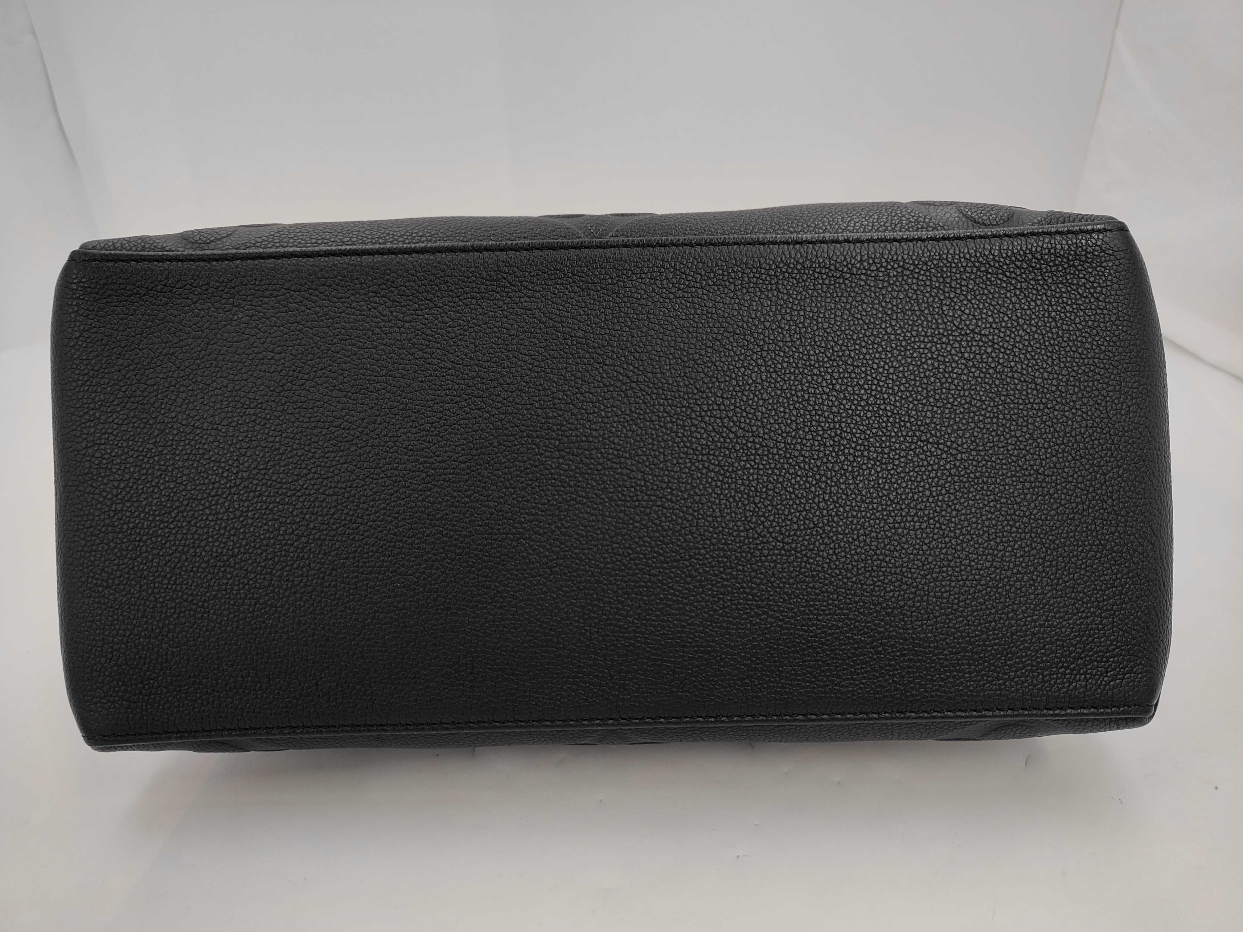 Grand Palais Black Embossed Monogram Handbag — view 3