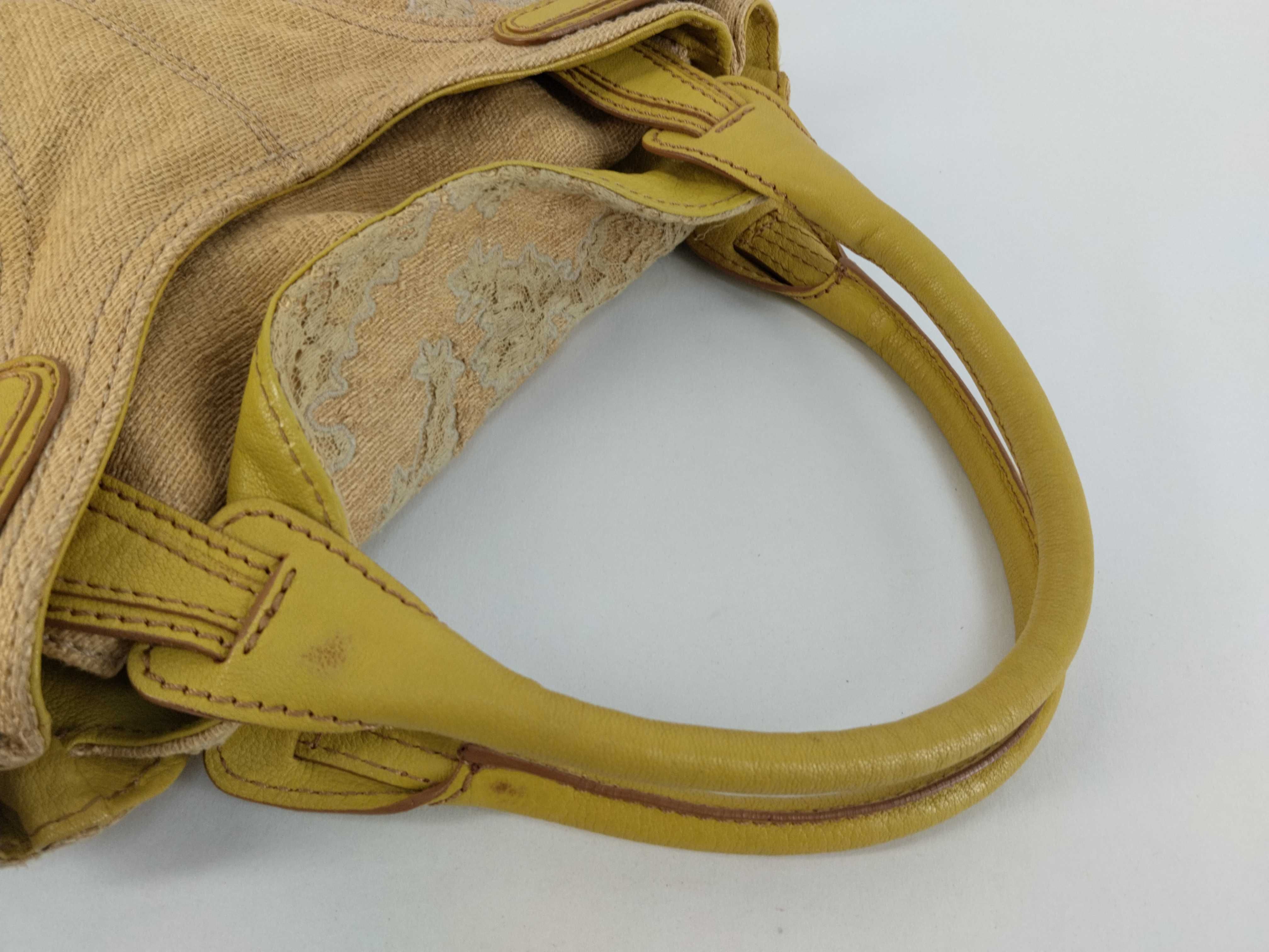 Embroidered Leather Flower Motif Handbag — view 3