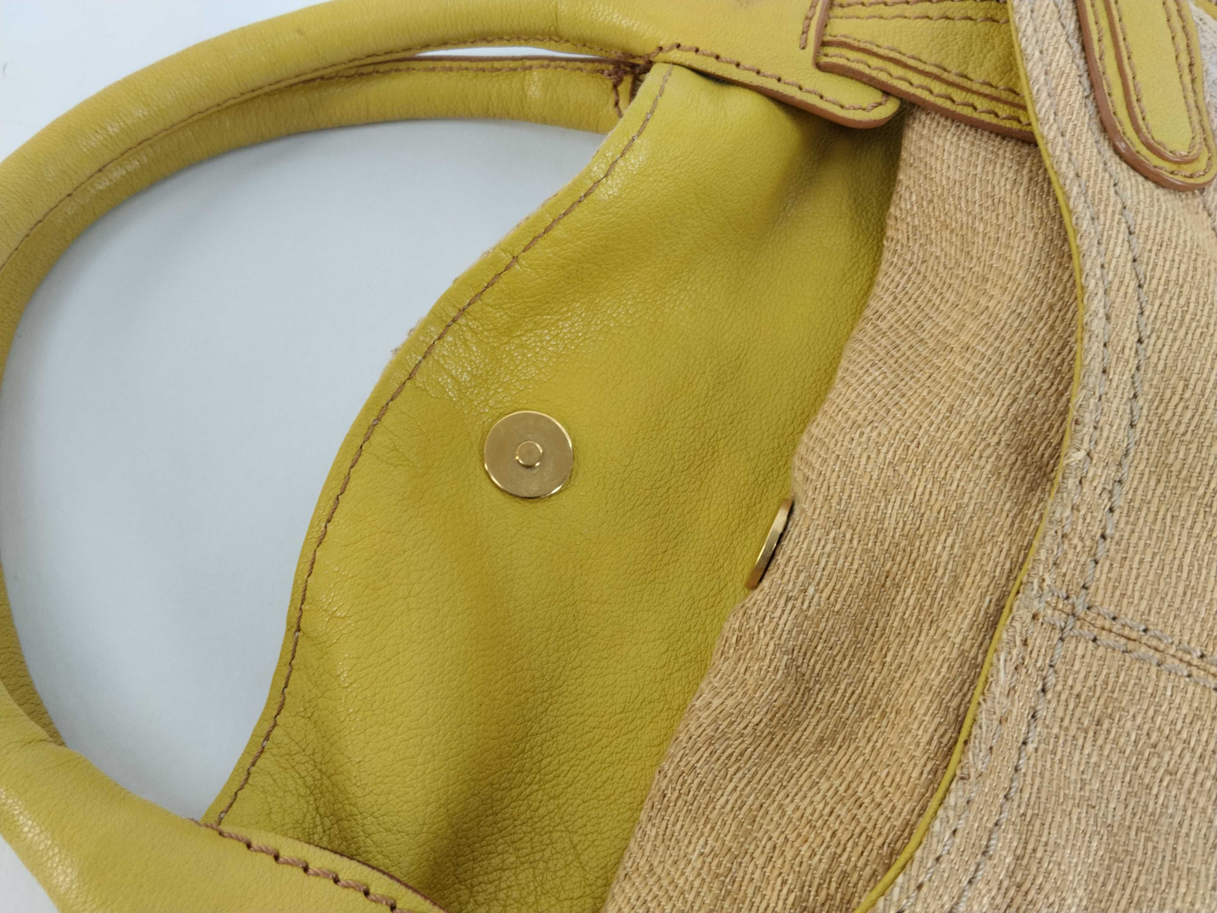 Embroidered Leather Flower Motif Handbag — view 8
