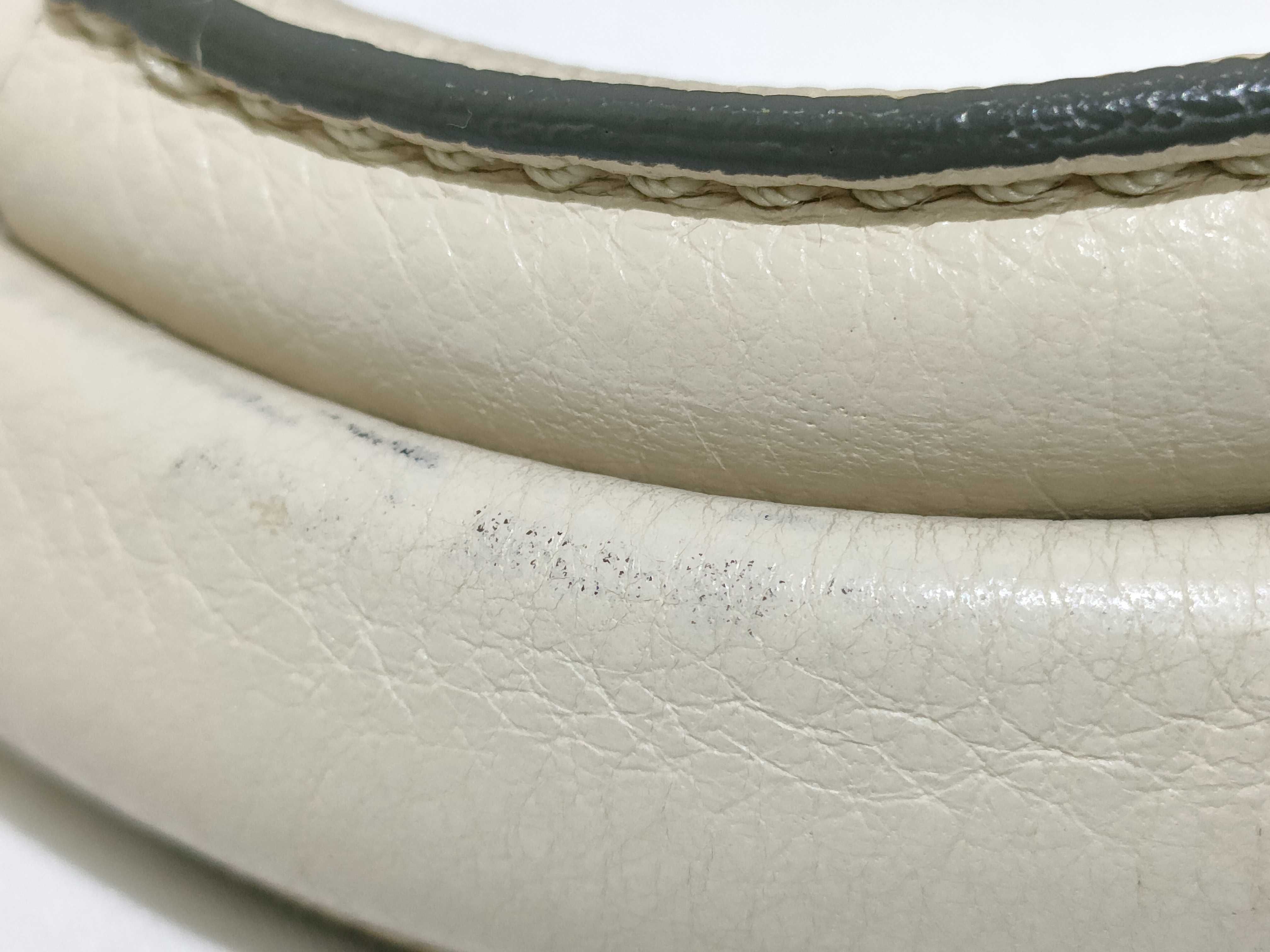 Paddington Leather Handbag, Beige — view 4