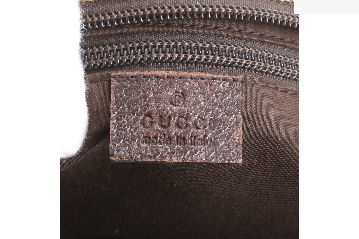 GG Canvas Sherry Line 131228 Leather Tote Bag — view 8