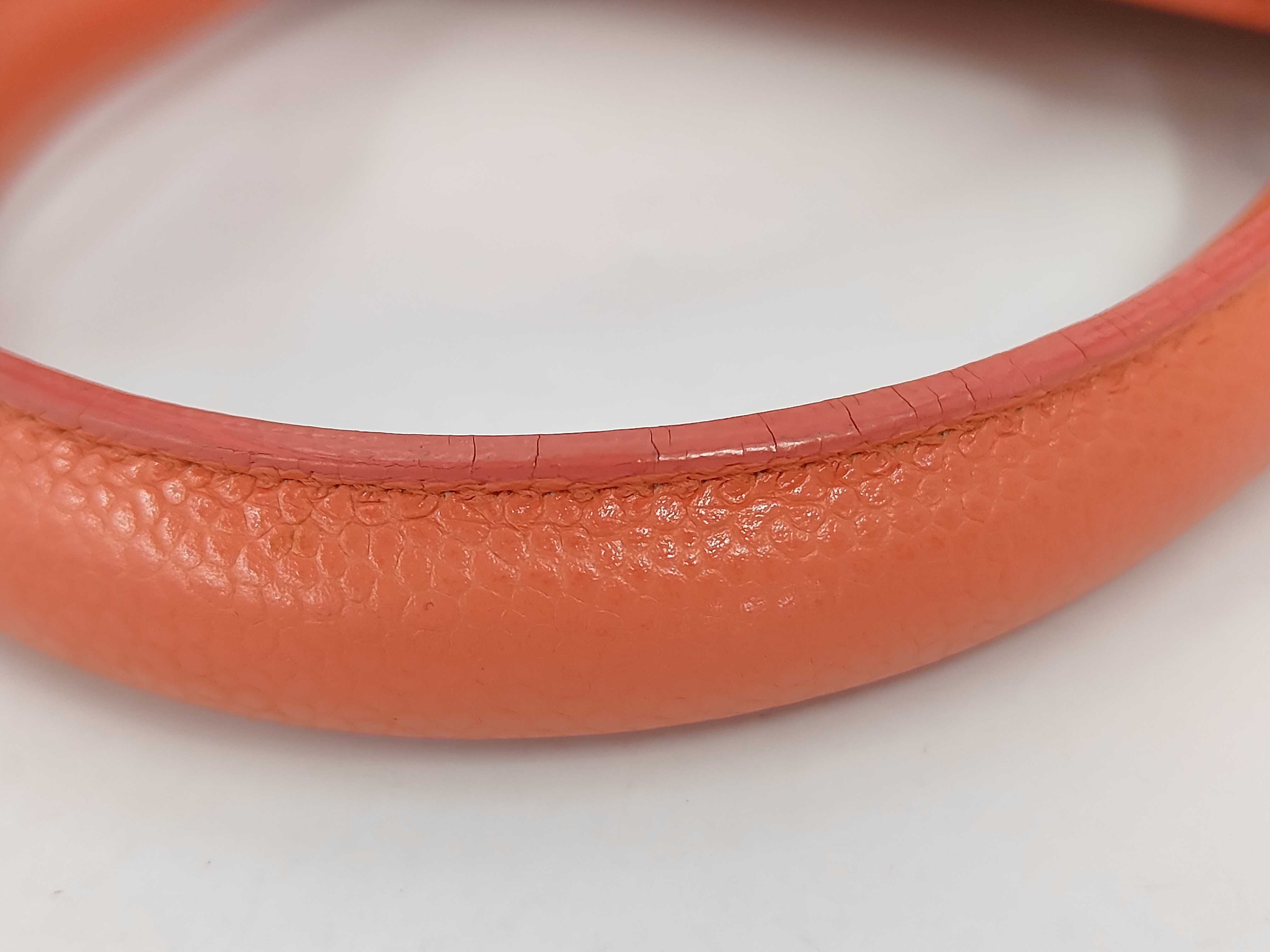 Matelassé Handbag, Coco Mark, Caviar Leather, Orange Handbag — view 6