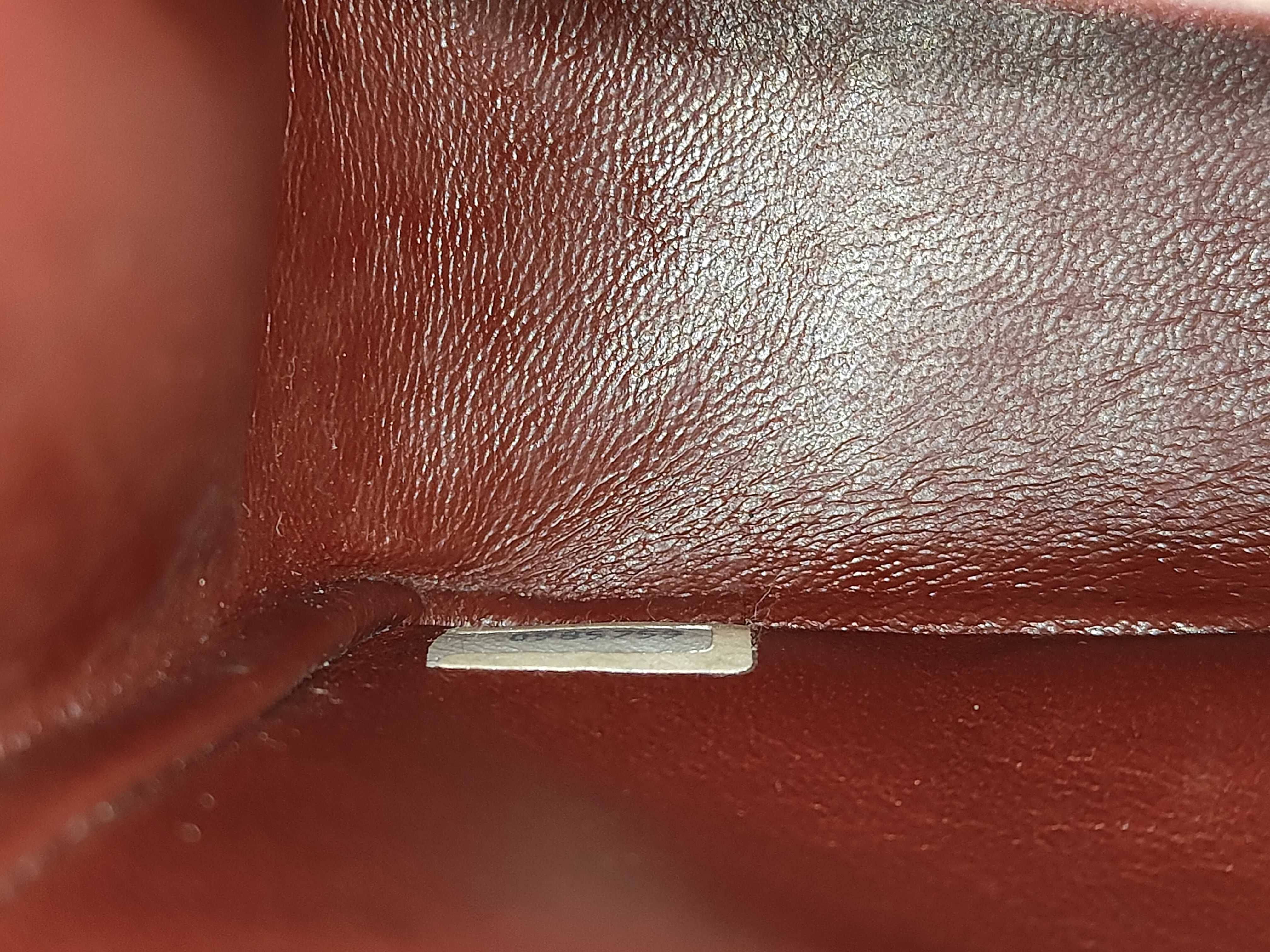 Lambskin Double Flap Chain Shoulder Bag (with seal) — view 12