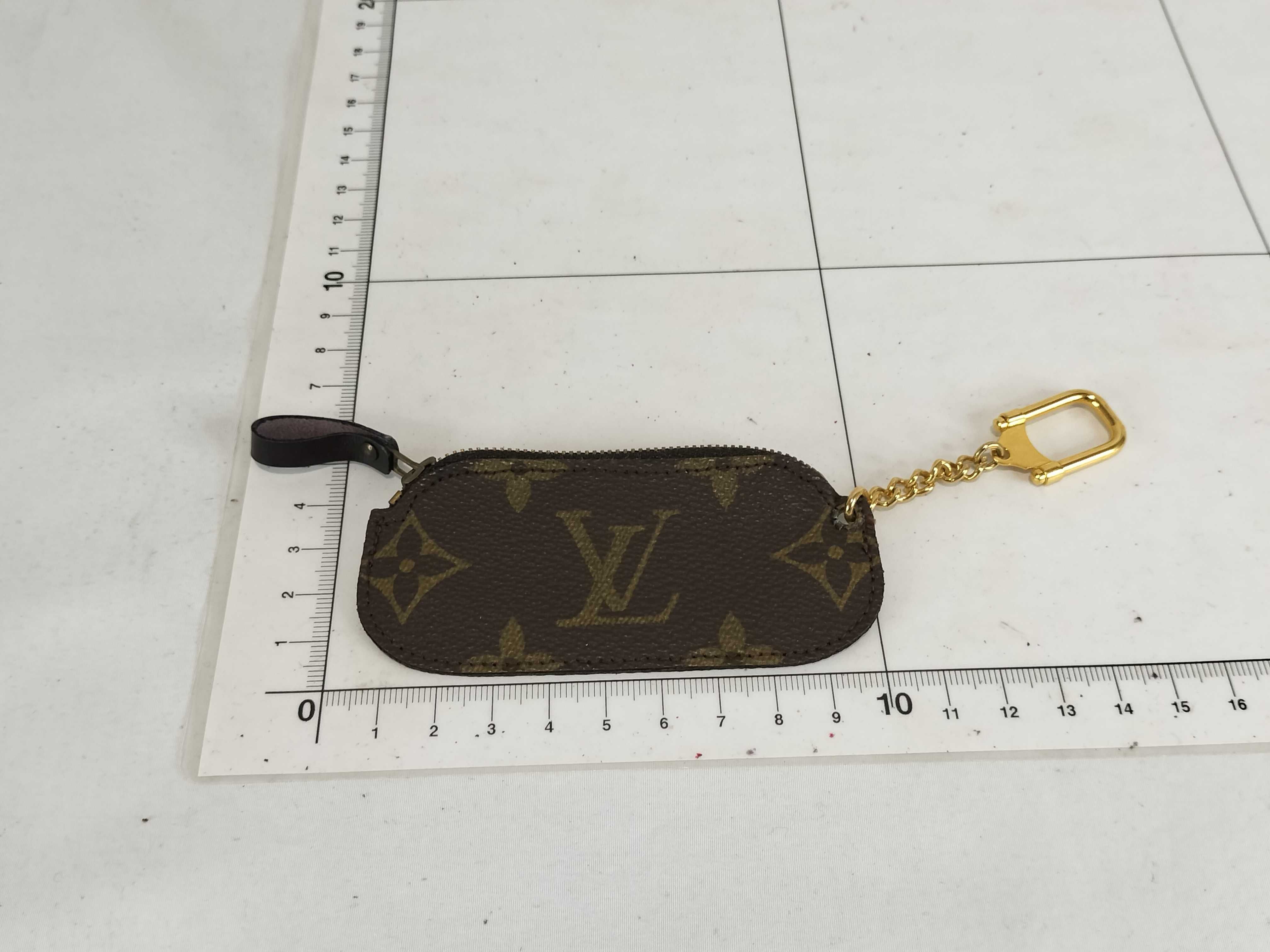 Monogram Louis Vuitton Etui Crepia Keyring Coin Case — view 2