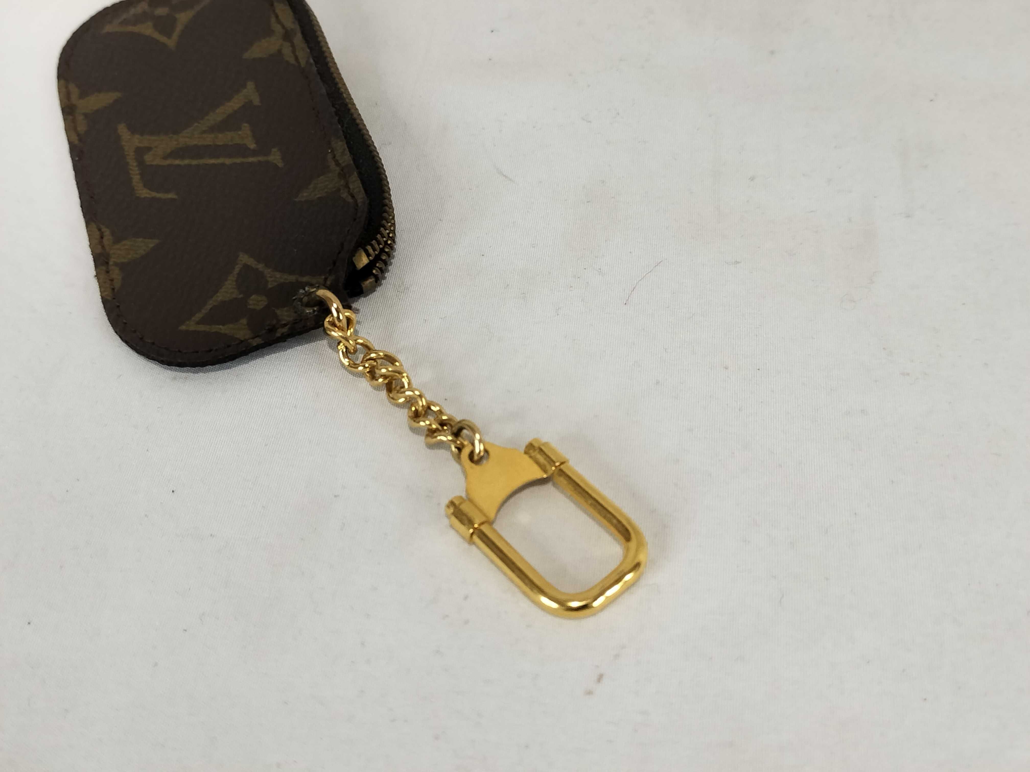 Monogram Louis Vuitton Etui Crepia Keyring Coin Case — view 3