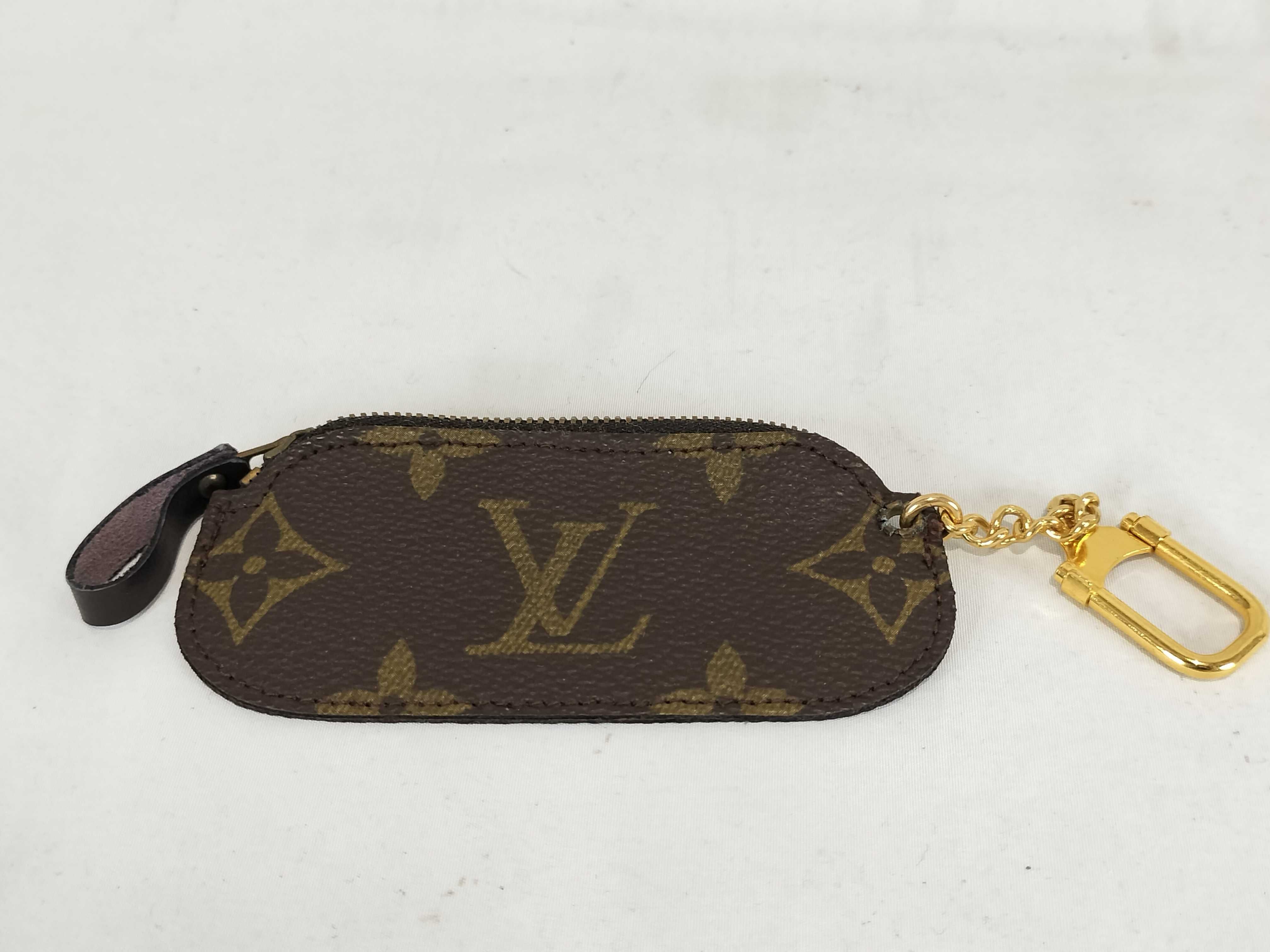 Monogram Louis Vuitton Etui Crepia Keyring Coin Case — view 4
