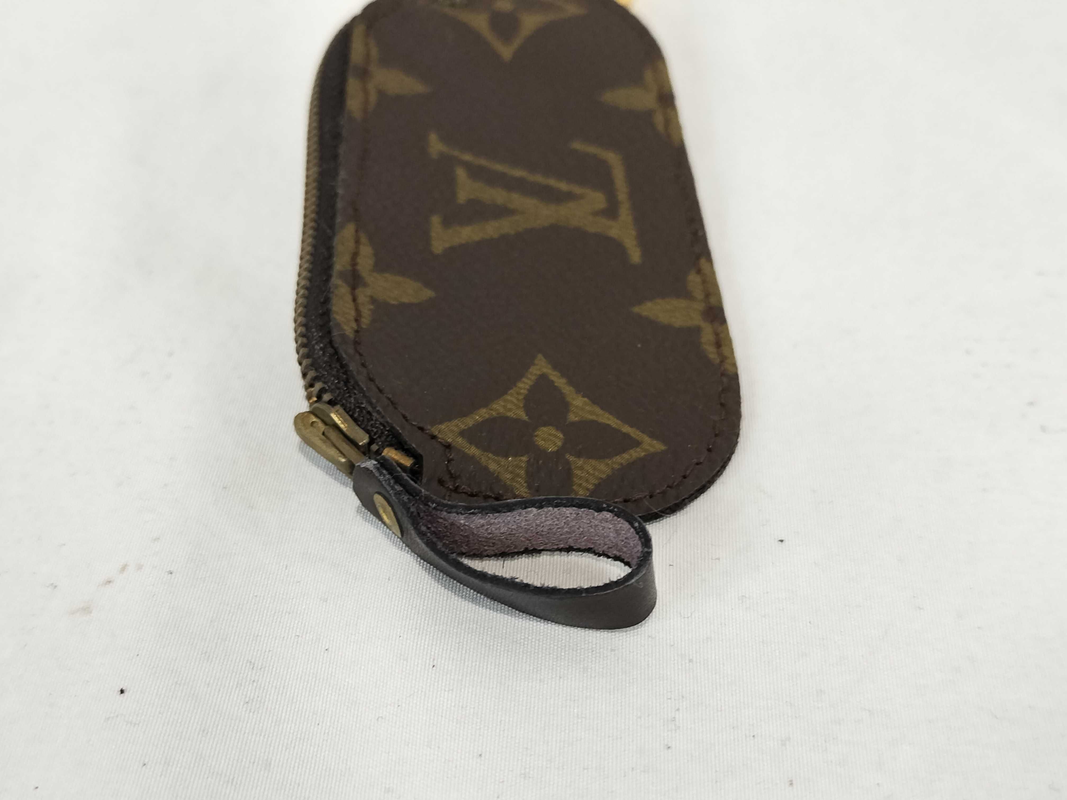 Monogram Louis Vuitton Etui Crepia Keyring Coin Case — view 5