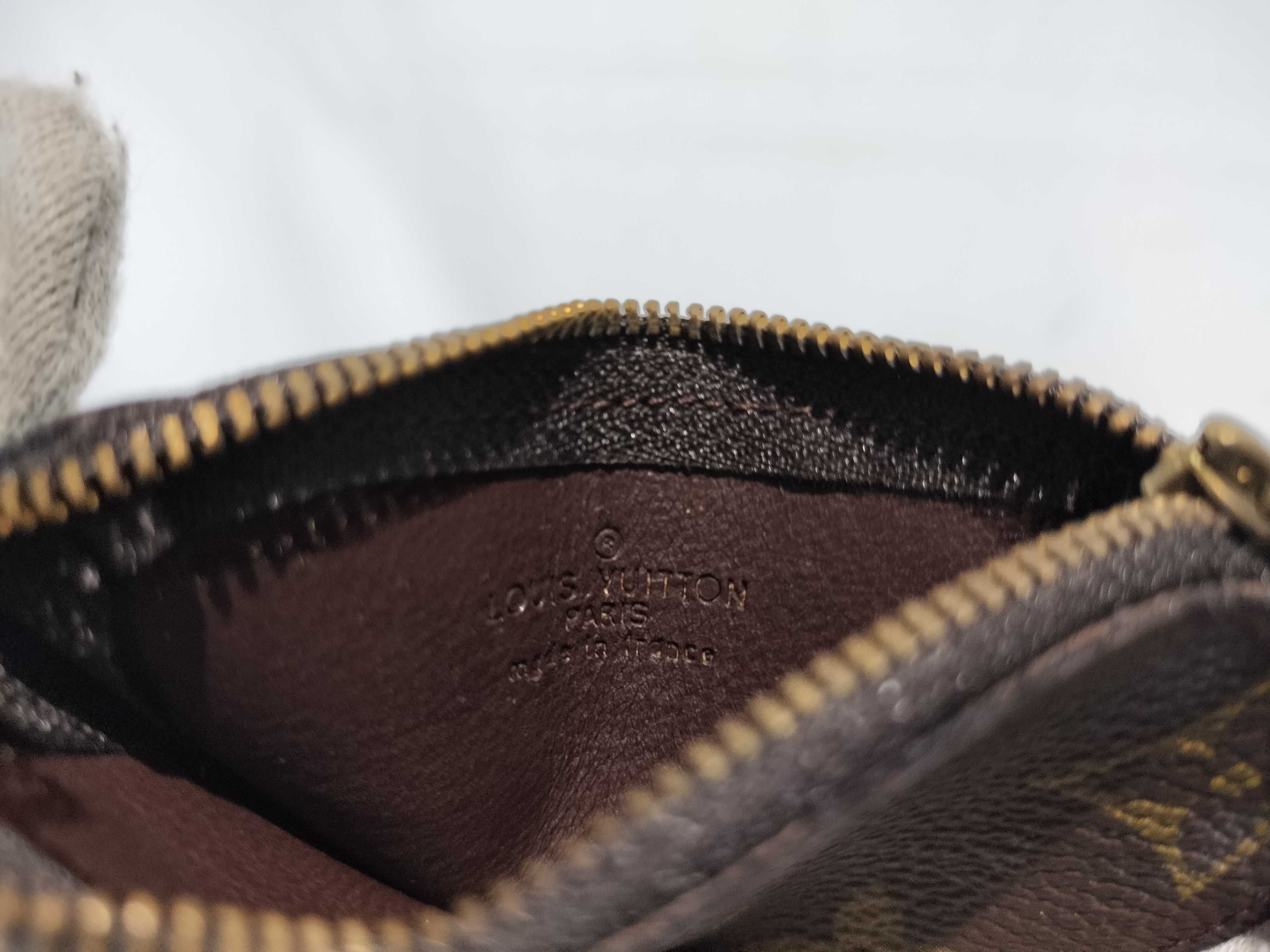 Monogram Louis Vuitton Etui Crepia Keyring Coin Case — view 9