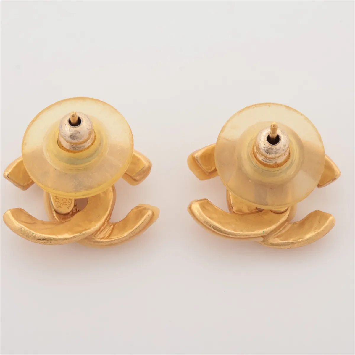 Cocomark 00T Earrings (for both ears) Resin x GP Gold — view 2