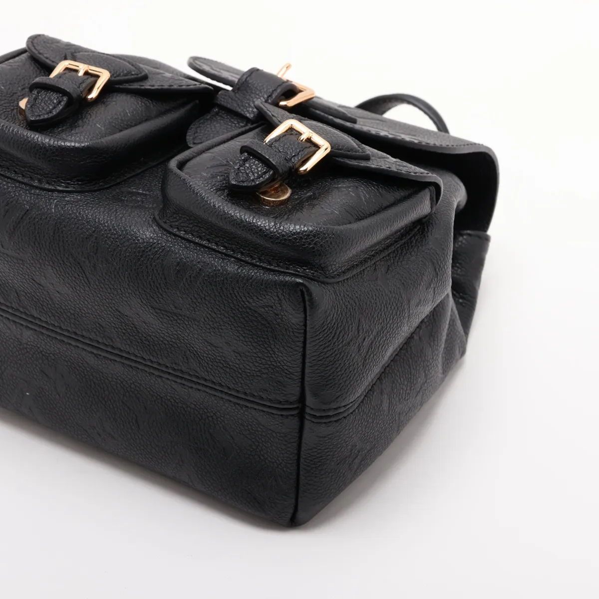 Monogram Empreinte Backpack M47072 Black (RFID detected) — view 3