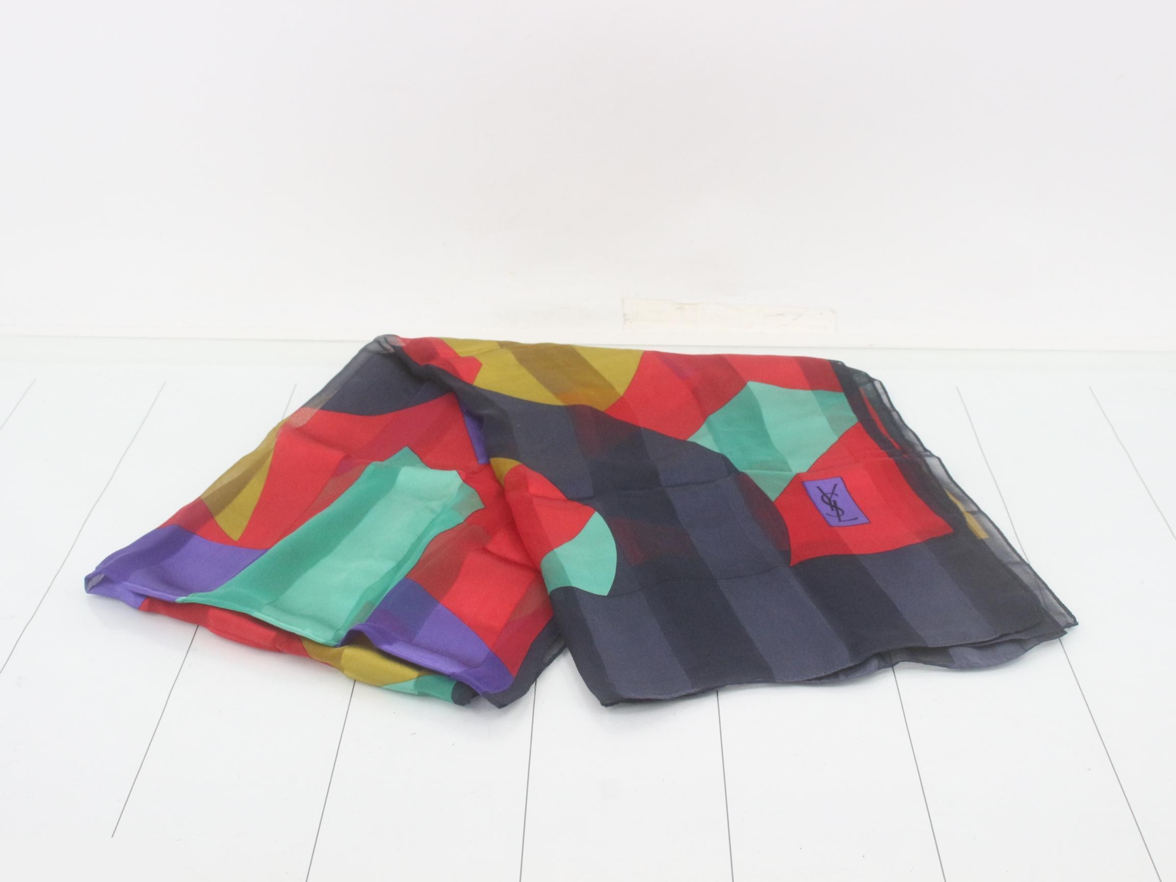 Scarf with tags — view 2