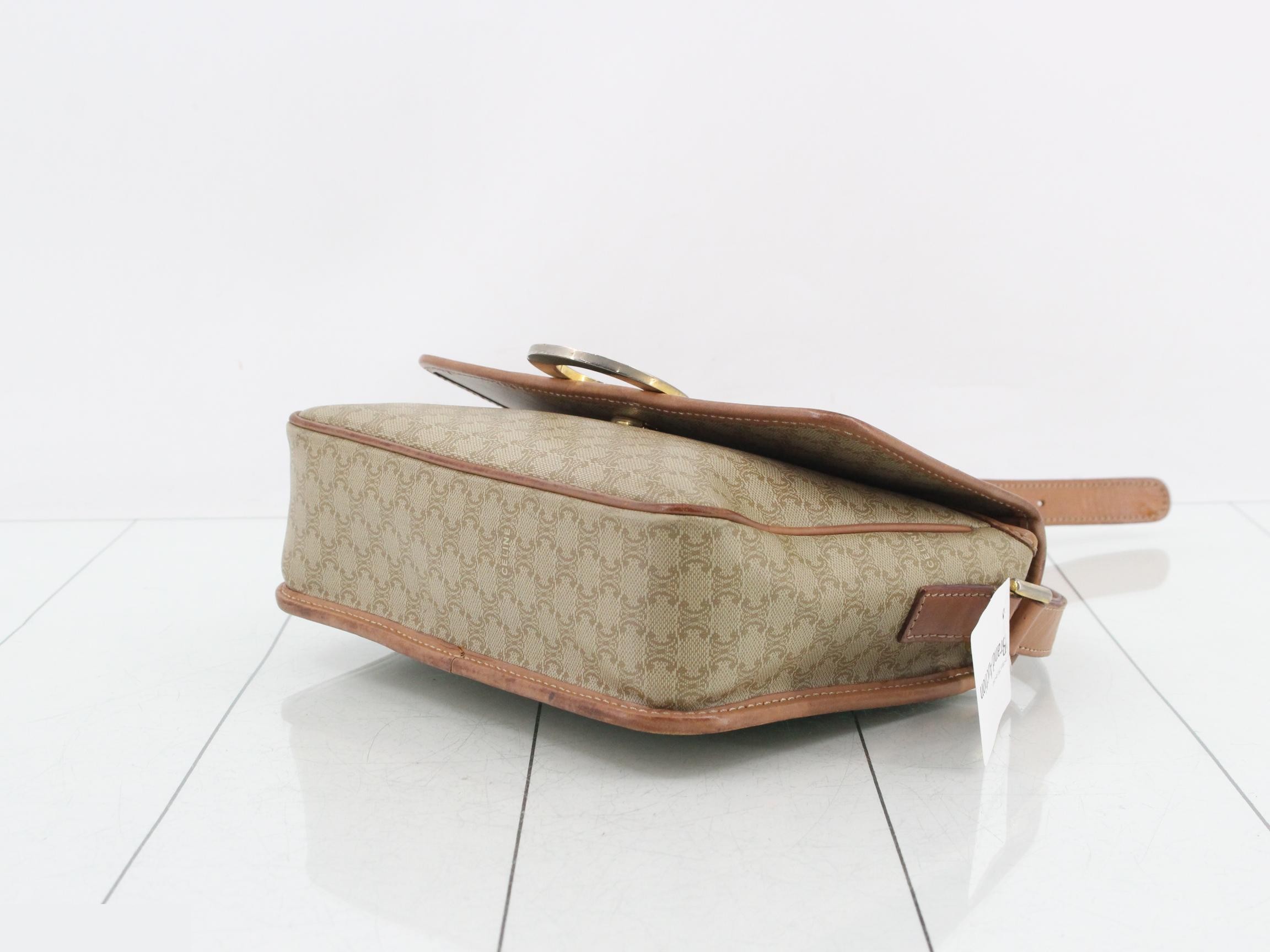 Circle Logo Macadam Shoulder Bag — view 6