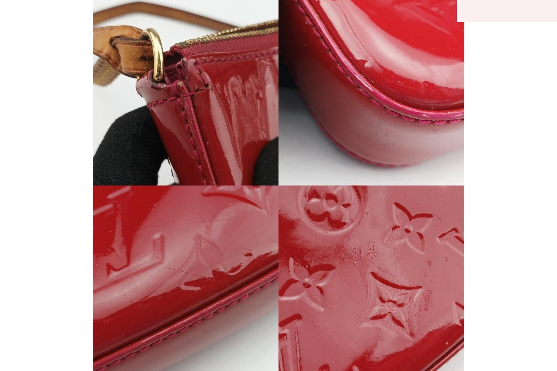 Chette Accessoires Monogram Vernis Pomme d'Amour — view 9