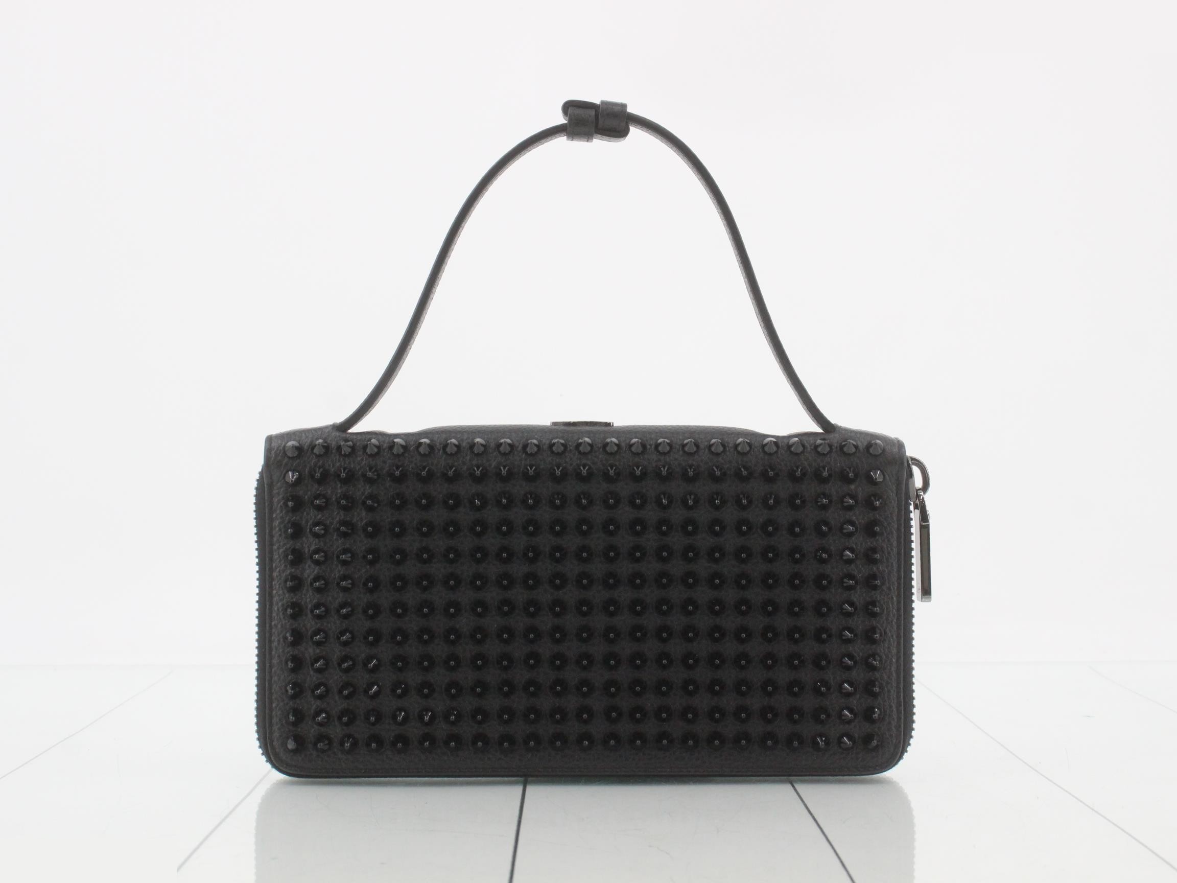 Panettone XL Studded Wallet with Handle Clutch — view 2