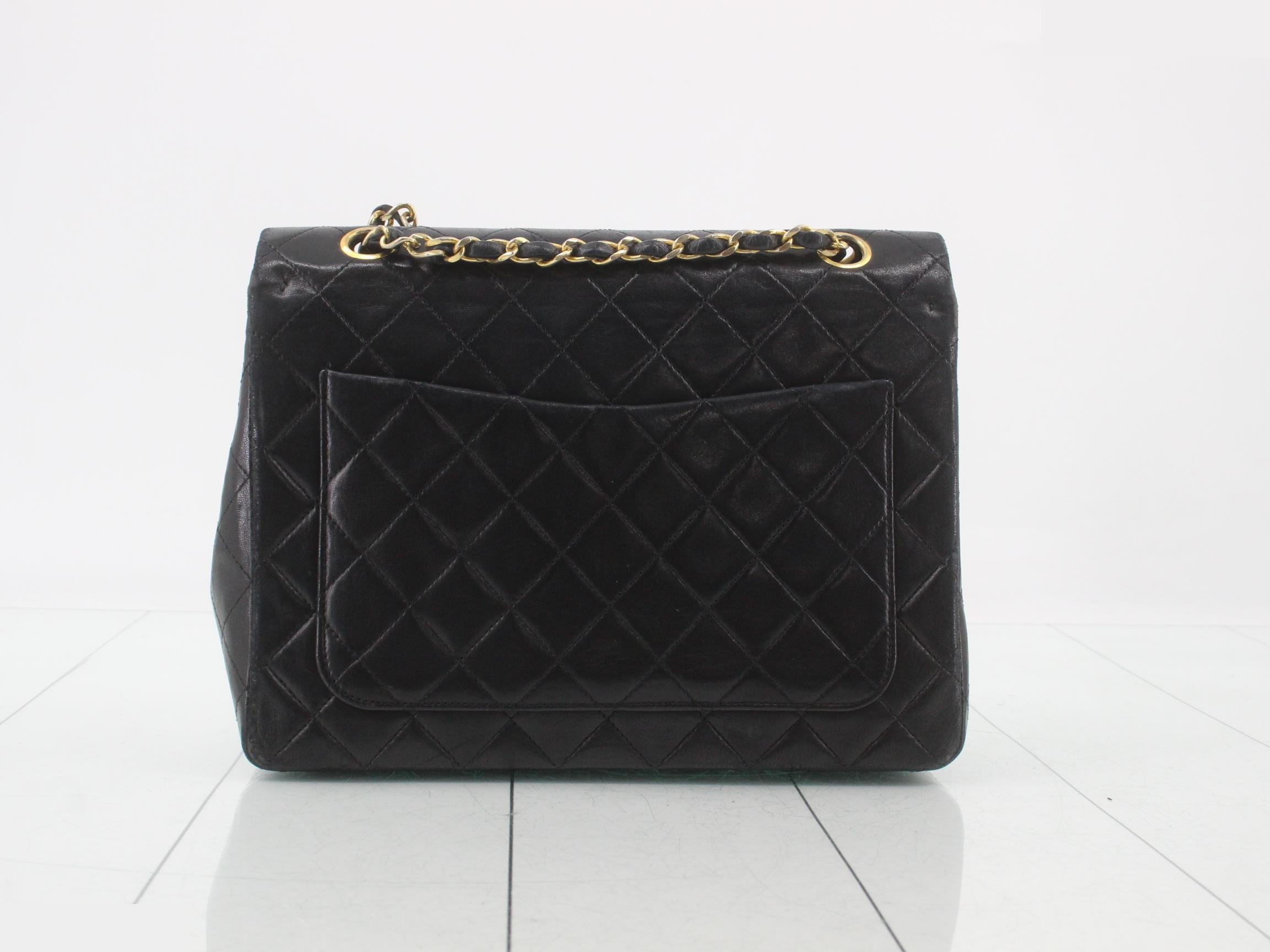 Matelassé Lambskin Double Flap 25 Shoulder Bag — view 2