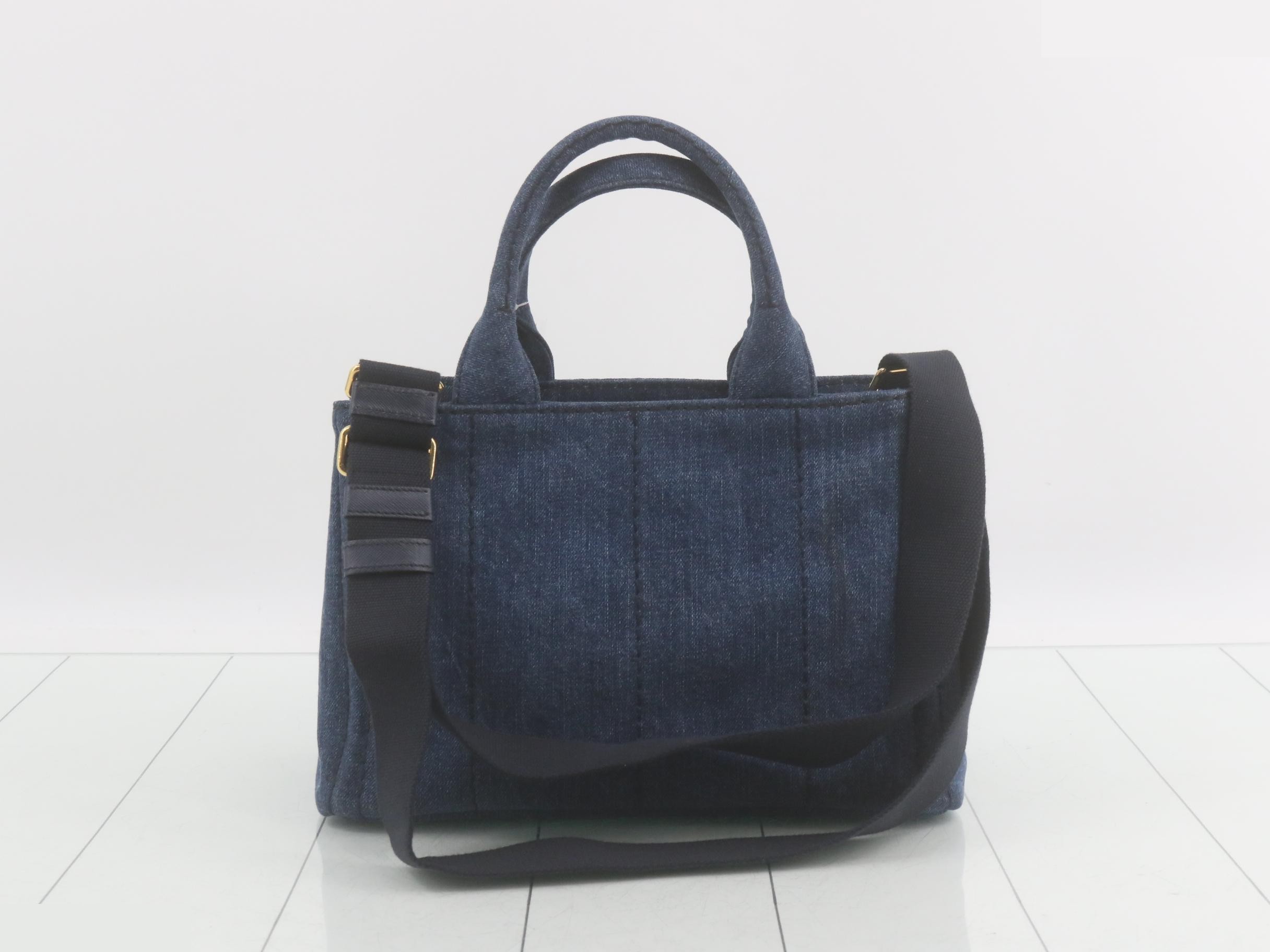 Denim tote bag, Canapa — view 2