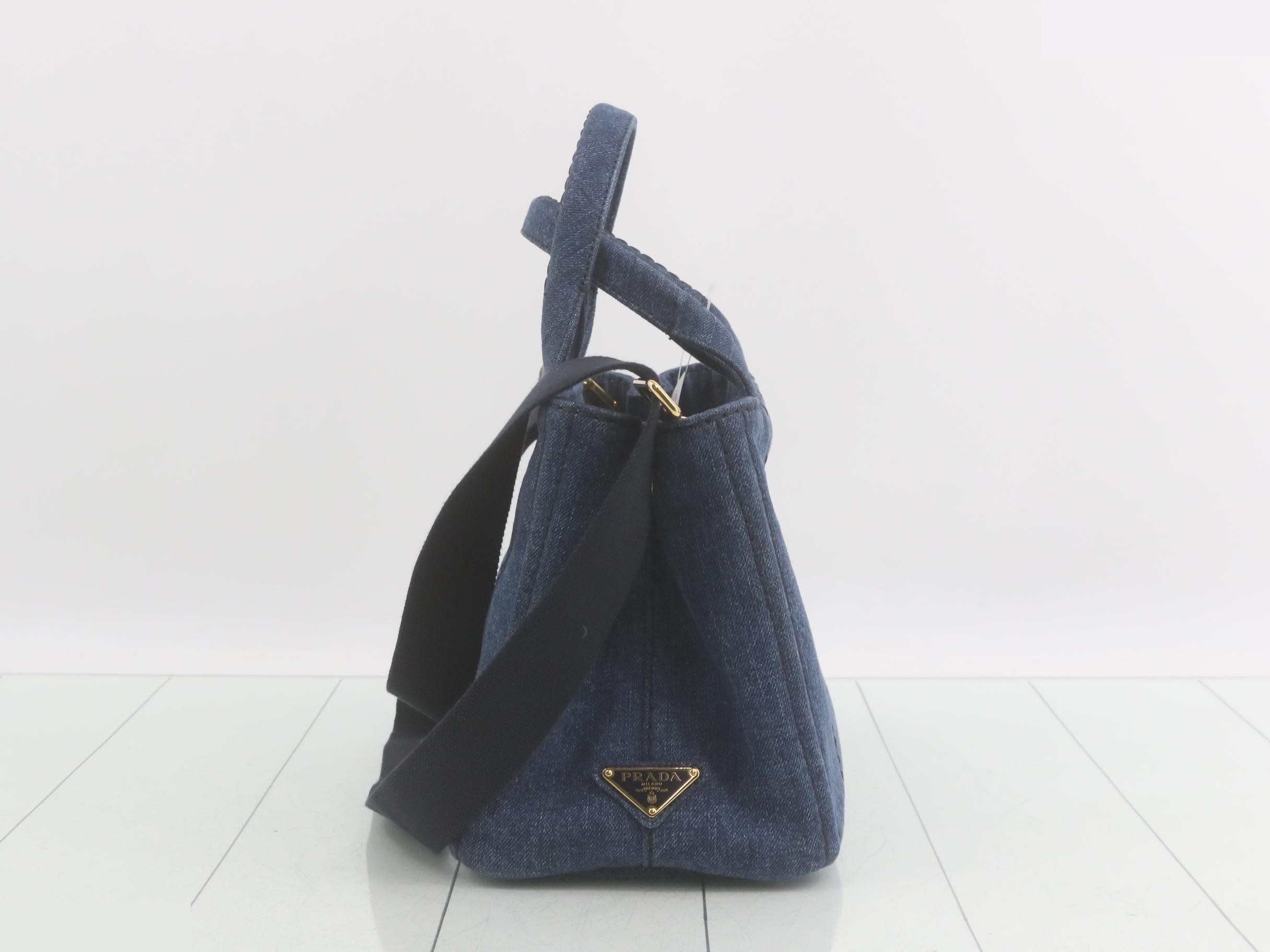 Denim tote bag, Canapa — view 4