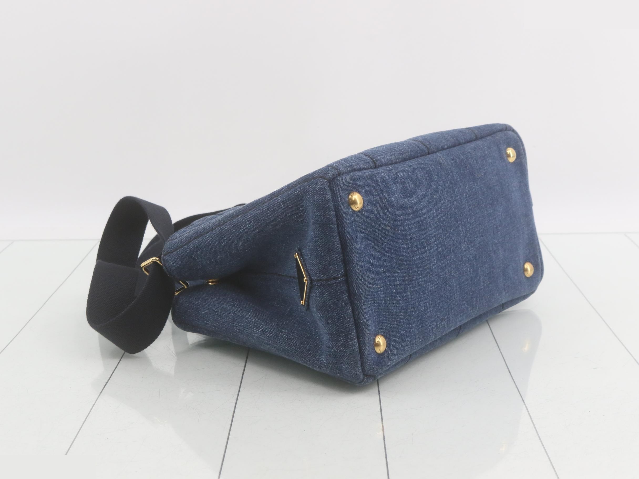 Denim tote bag, Canapa — view 5