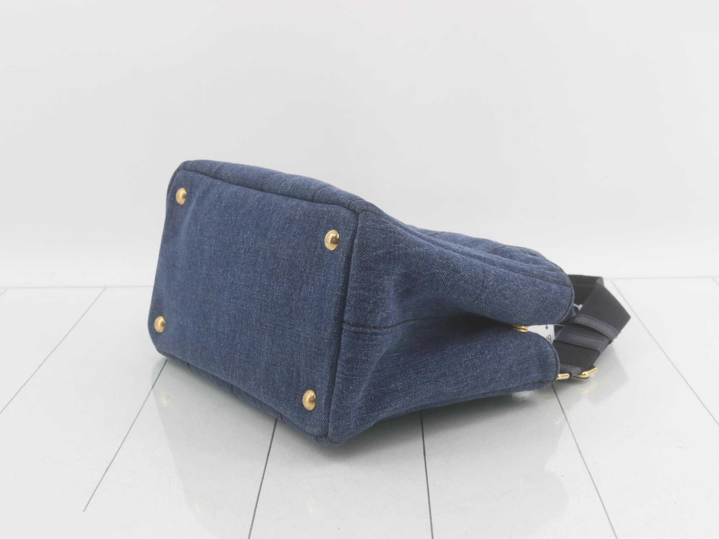 Denim tote bag, Canapa — view 6