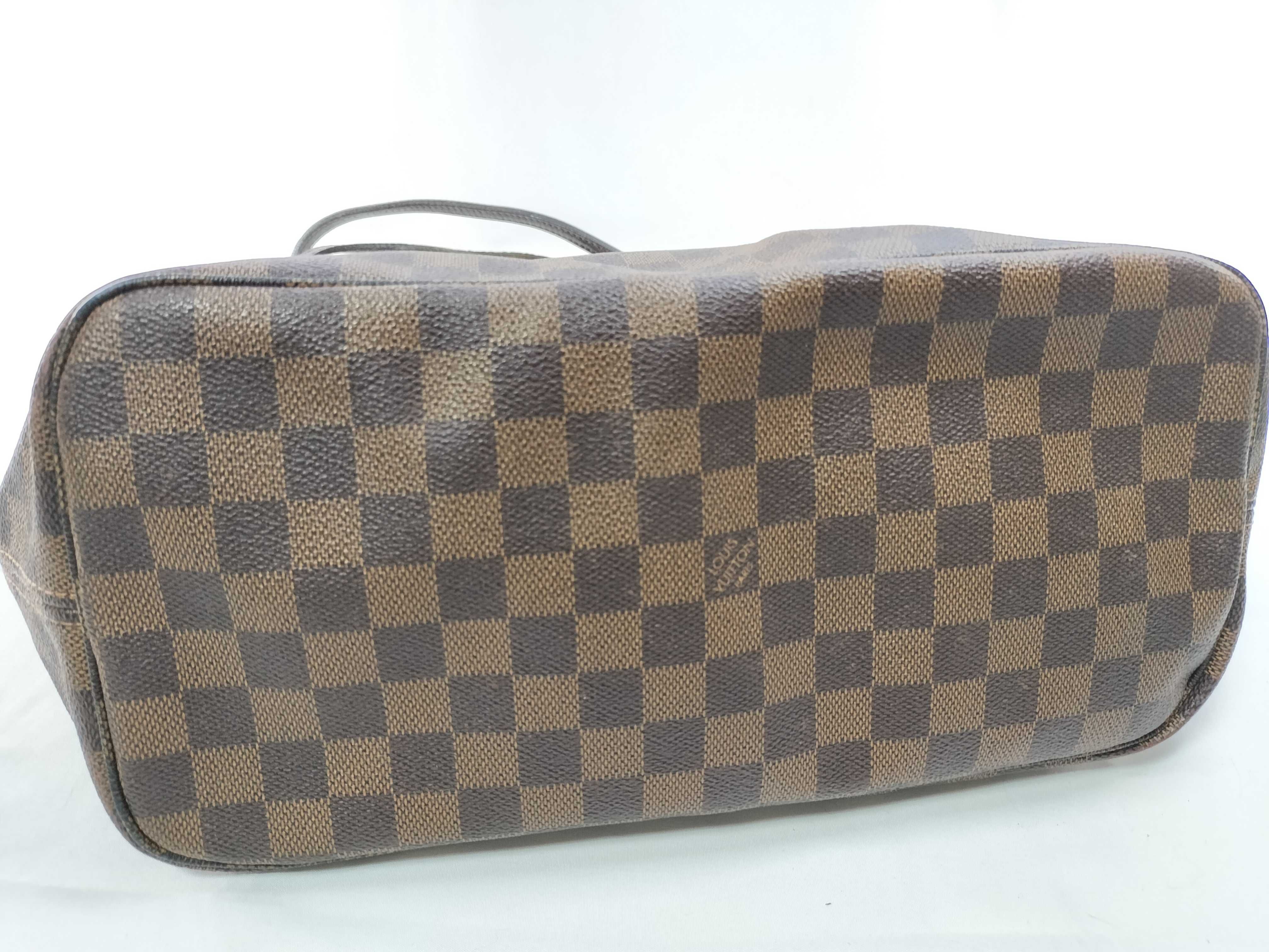 Damier N51105 Neverfull MM Tote Bag — view 7