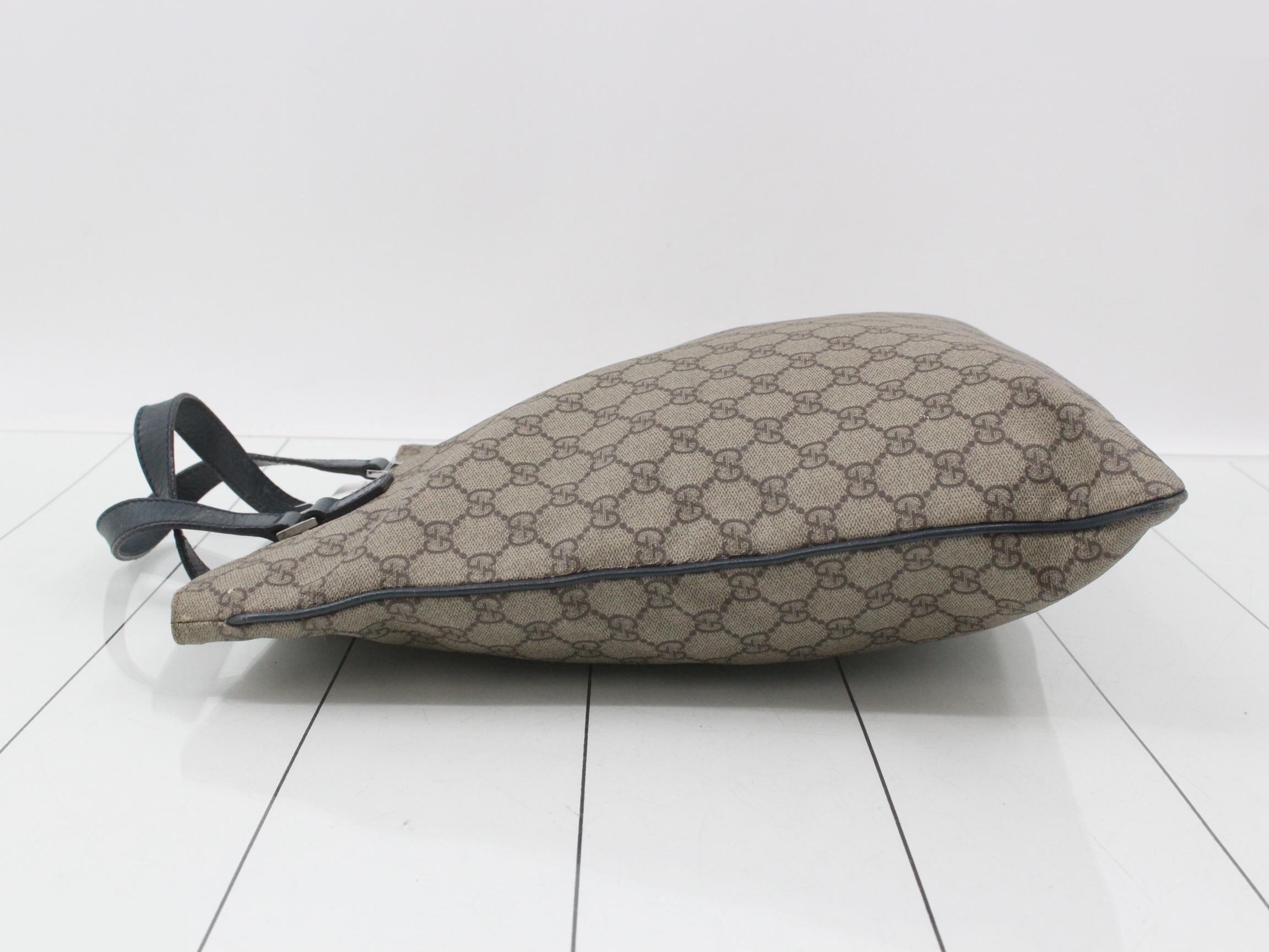 Supreme Tote Bag, Beige/Blue, 131258, 203419 — view 4