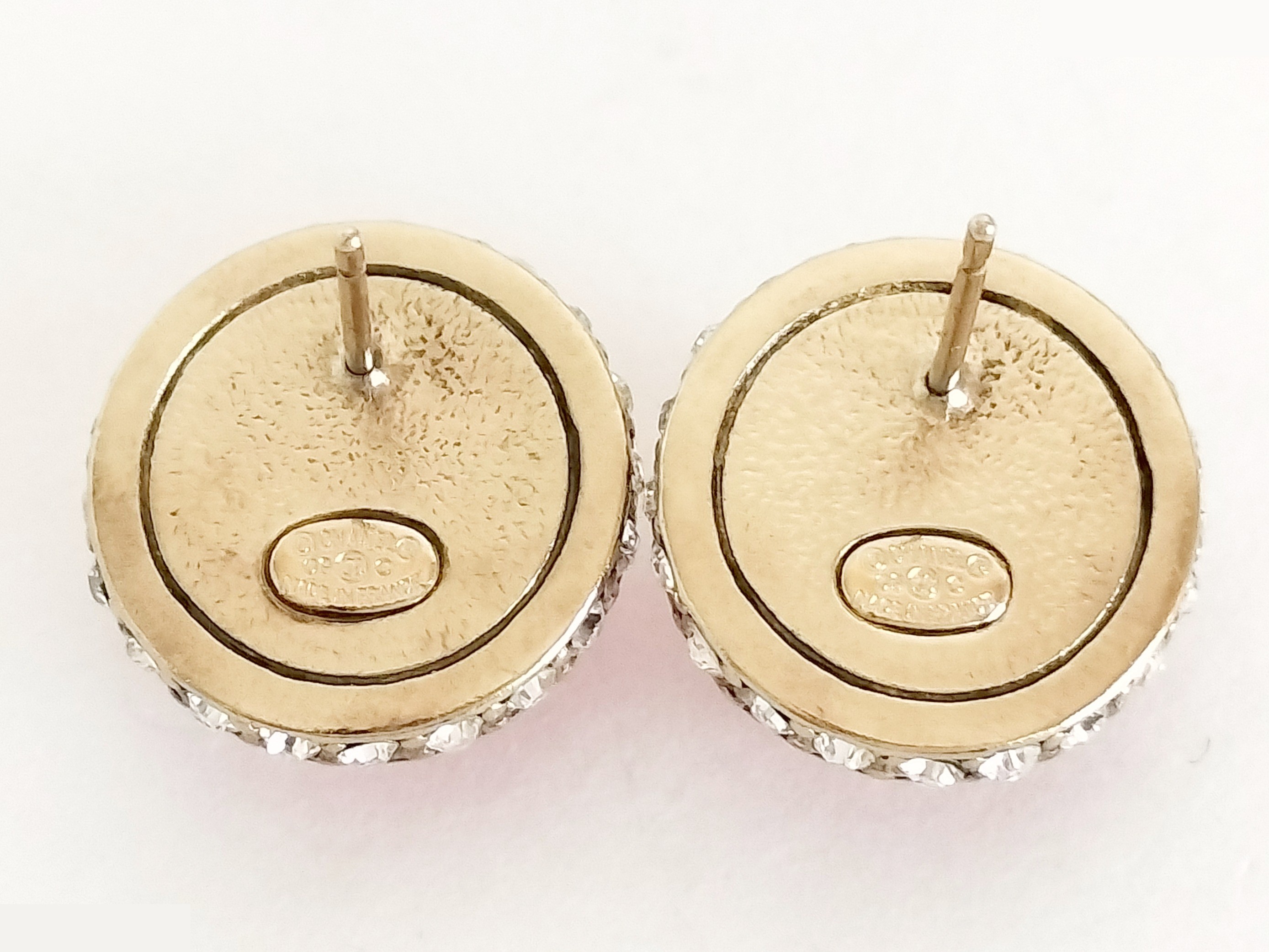 Coco Dome Gold Earrings 09C — view 2