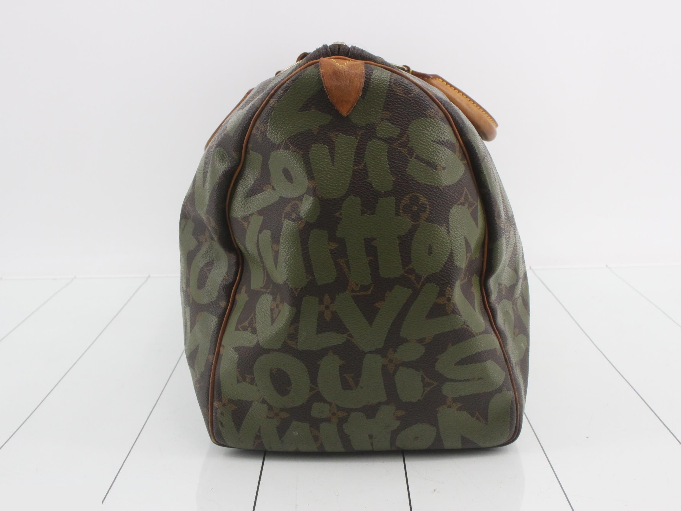 Keepall 50 Graffiti Boston Bag — view 4