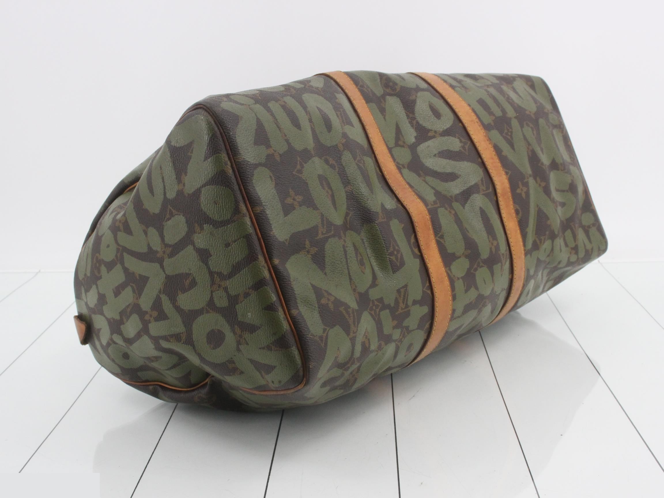 Keepall 50 Graffiti Boston Bag — view 5