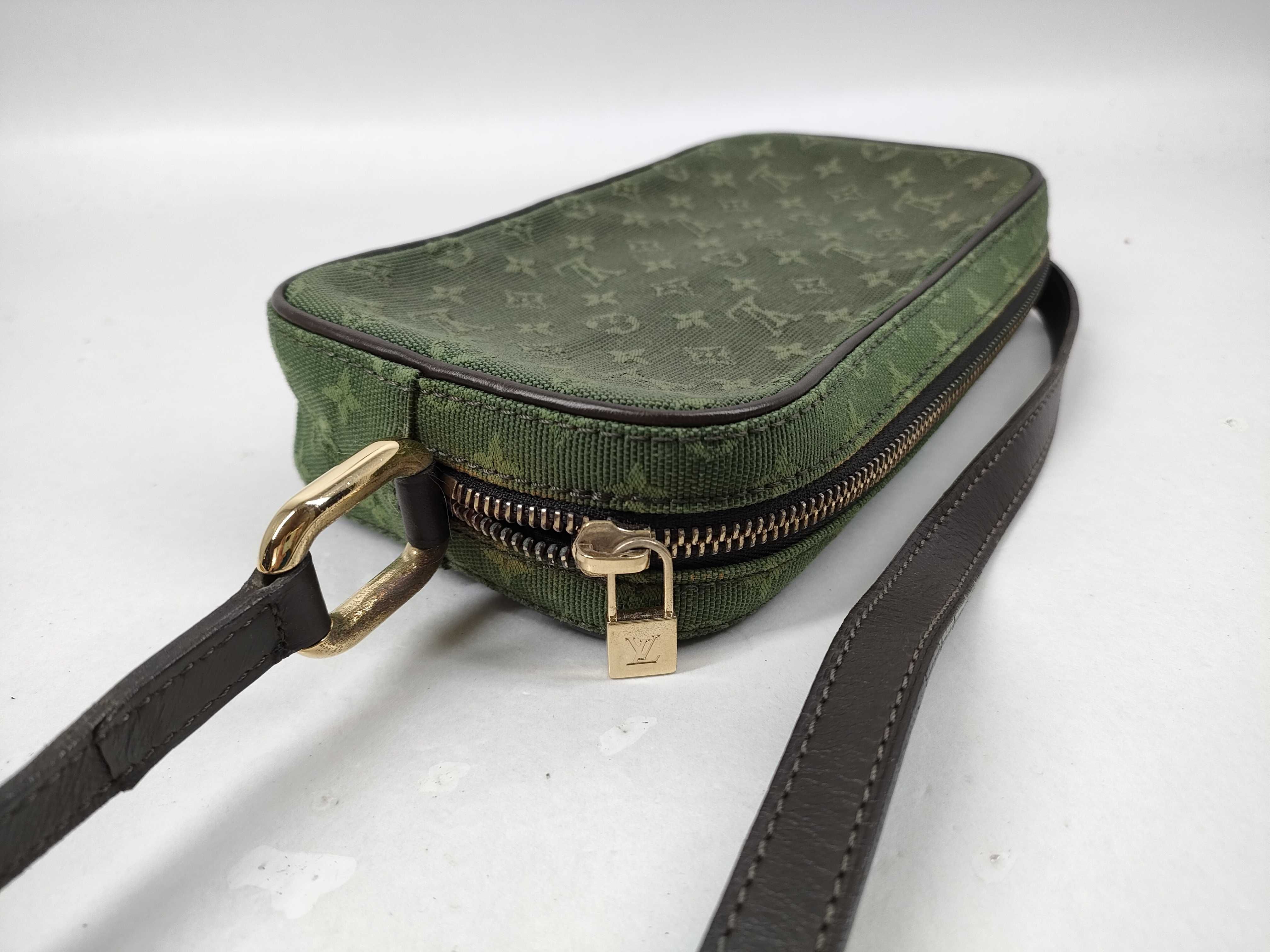 Monogram Mini Lin Juliette Shoulder Bag — view 9