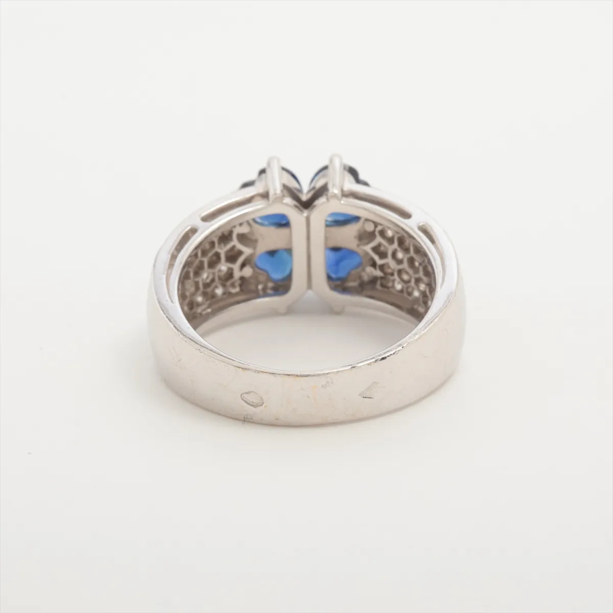 Antoinette Sapphire and Diamond Ring, 750 (WG), 6.6g, Size 51, B5999D190. Features: — view 2