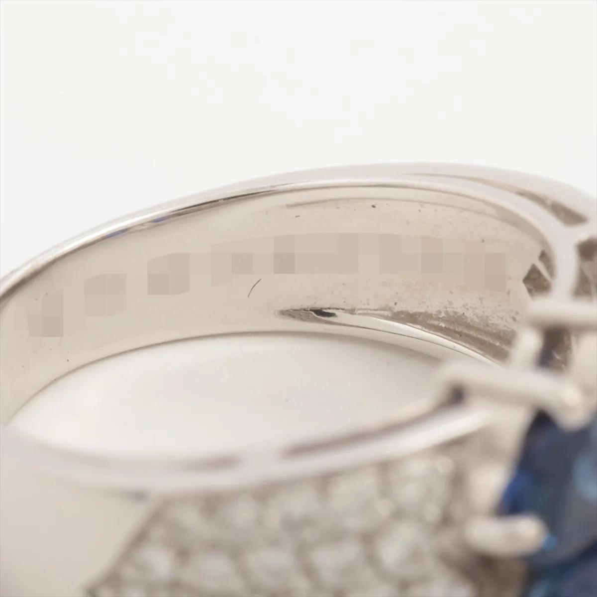 Antoinette Sapphire and Diamond Ring, 750 (WG), 6.6g, Size 51, B5999D190. Features: — view 4