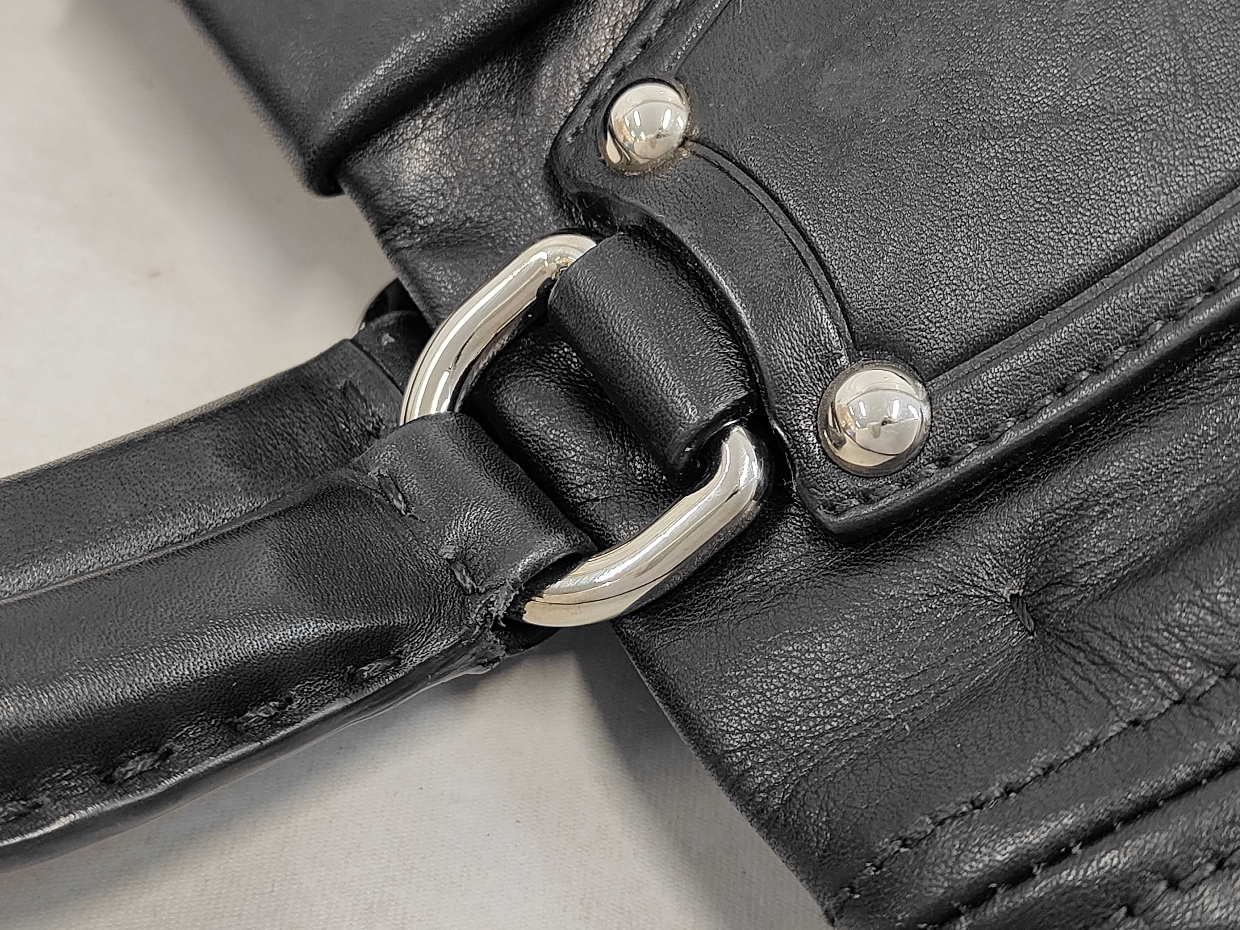 2-way leather handbag — view 6
