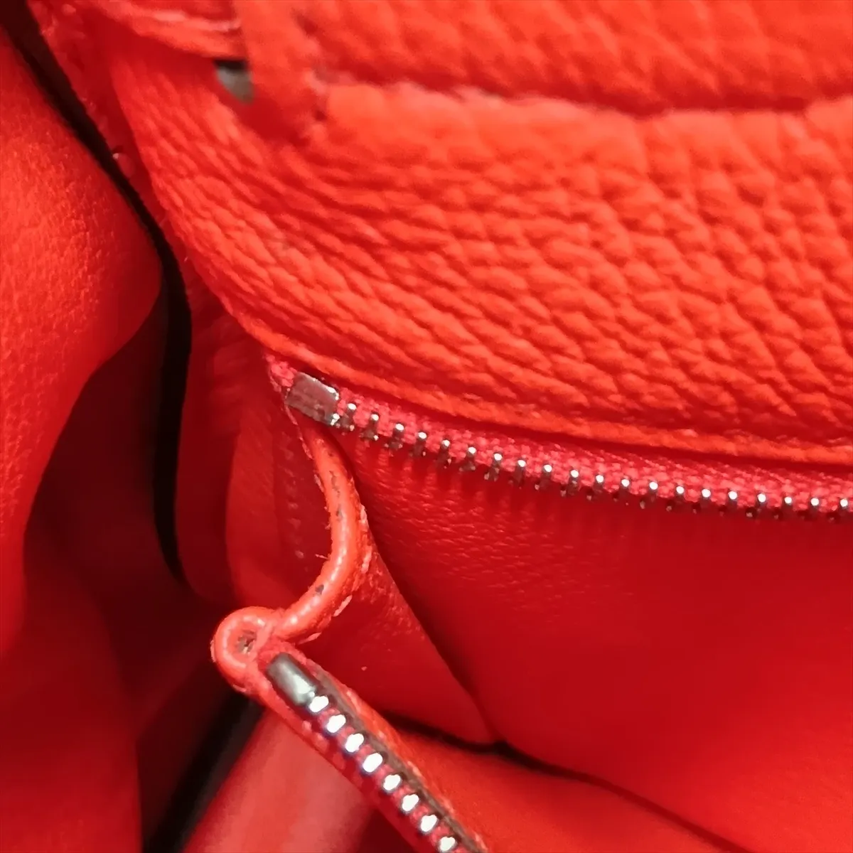 [Individually packaged] Hermes Kelly 28 Retournée Taurillon Clemence Orangefield Silver Hardware K: 2025 — view 15